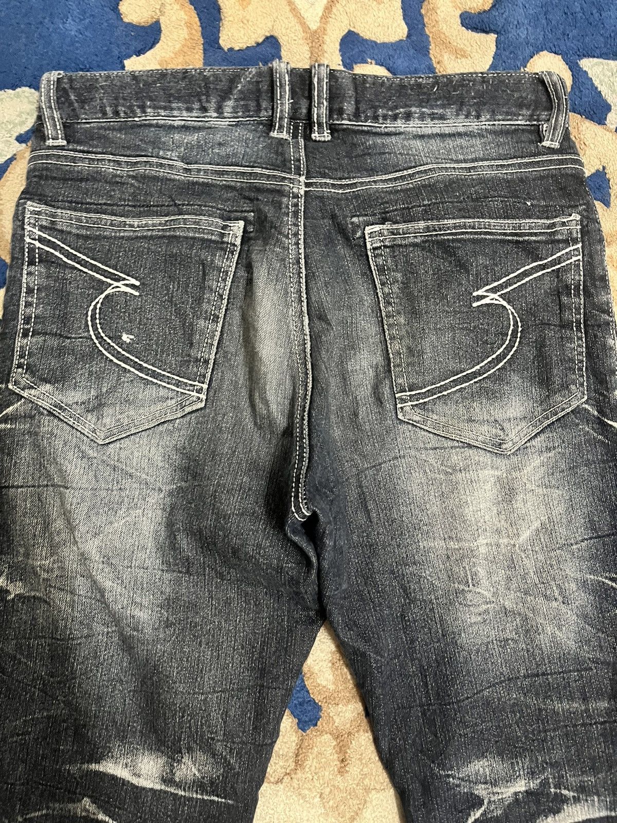 semanticdesign Vintage Semantic Design Curvy Denim Size US 29 - 11 Thumbnail