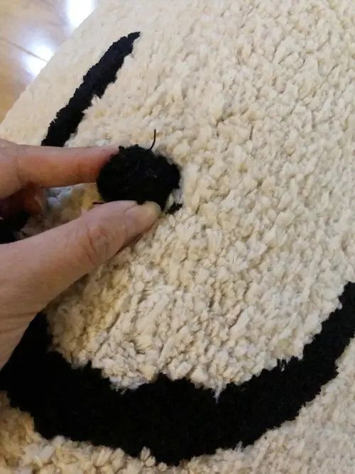 VIBE Anti Slip Fluffy Rugs Size ONE SIZE - 3 Thumbnail