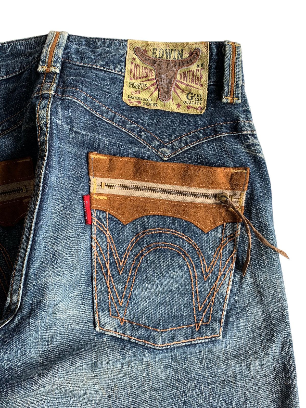 Edwin × If Six Was Nine EDWIN EXCLUSIVE XV NAVAJO STYLE FADED & RUSTY DENIM Size US 33 - 15 Thumbnail