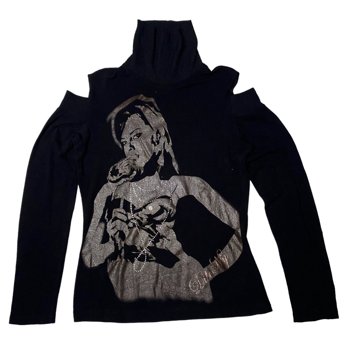 If Six Was Nine 2000's Aphrodite Punk Style Longsleeve Size S / US 4 / IT 40 - 1 Thumbnail