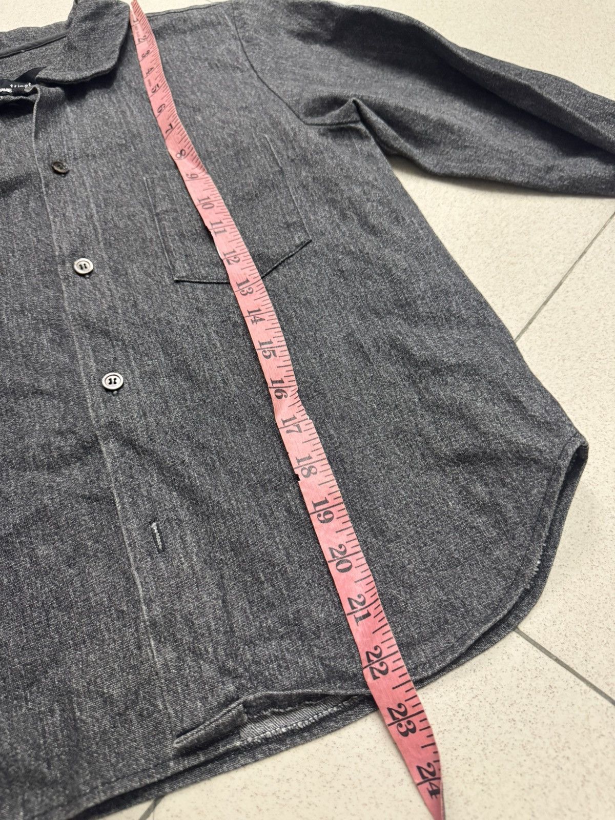 Tricot Comme des Garcons VINTAGE CDG TRICOT AD2000 BUTTON UP SHIRT Size M / US 6-8 / IT 42-44 - 7 Thumbnail