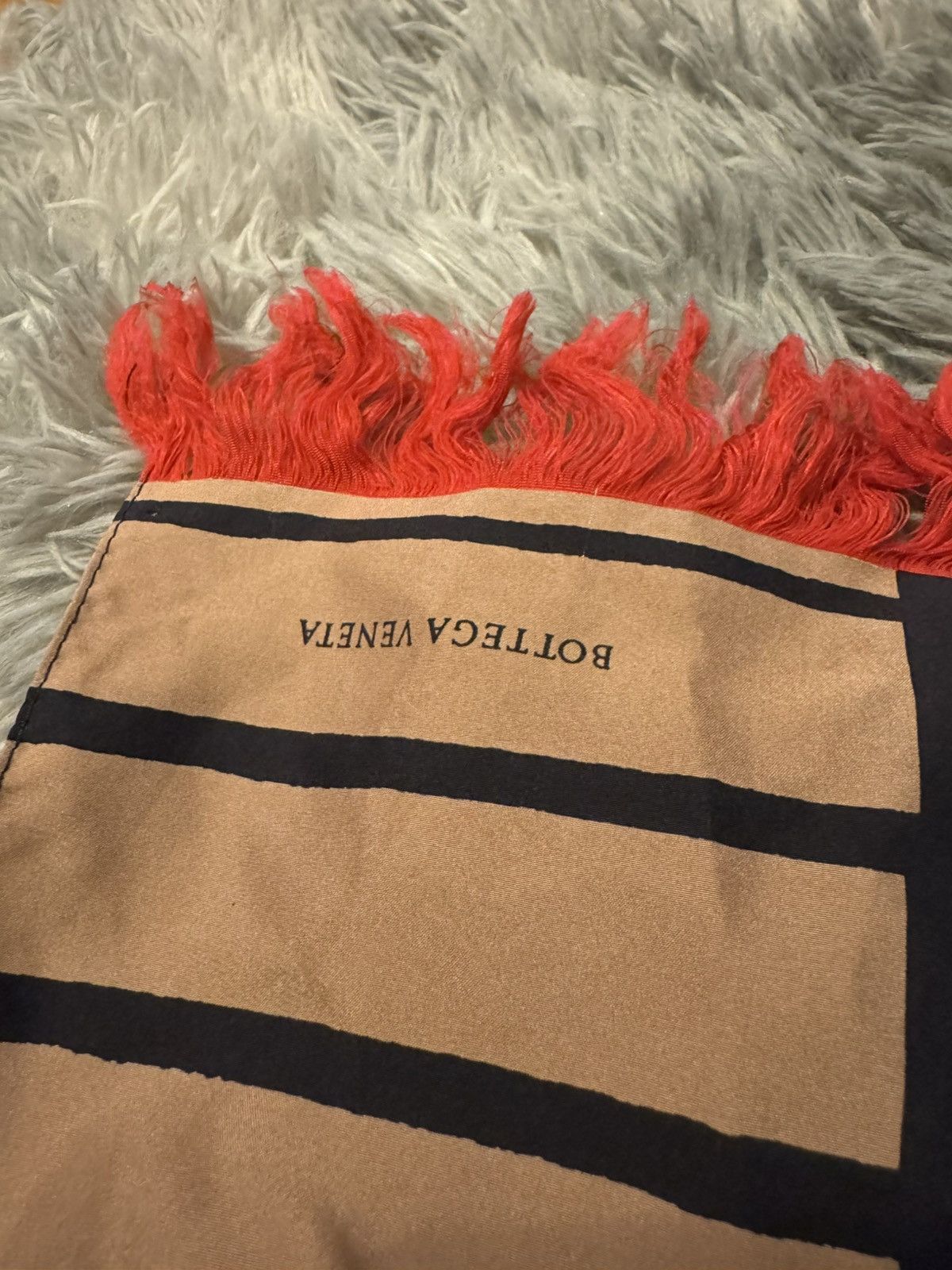 Bottega Veneta long silk scarf Size ONE SIZE - 4 Thumbnail