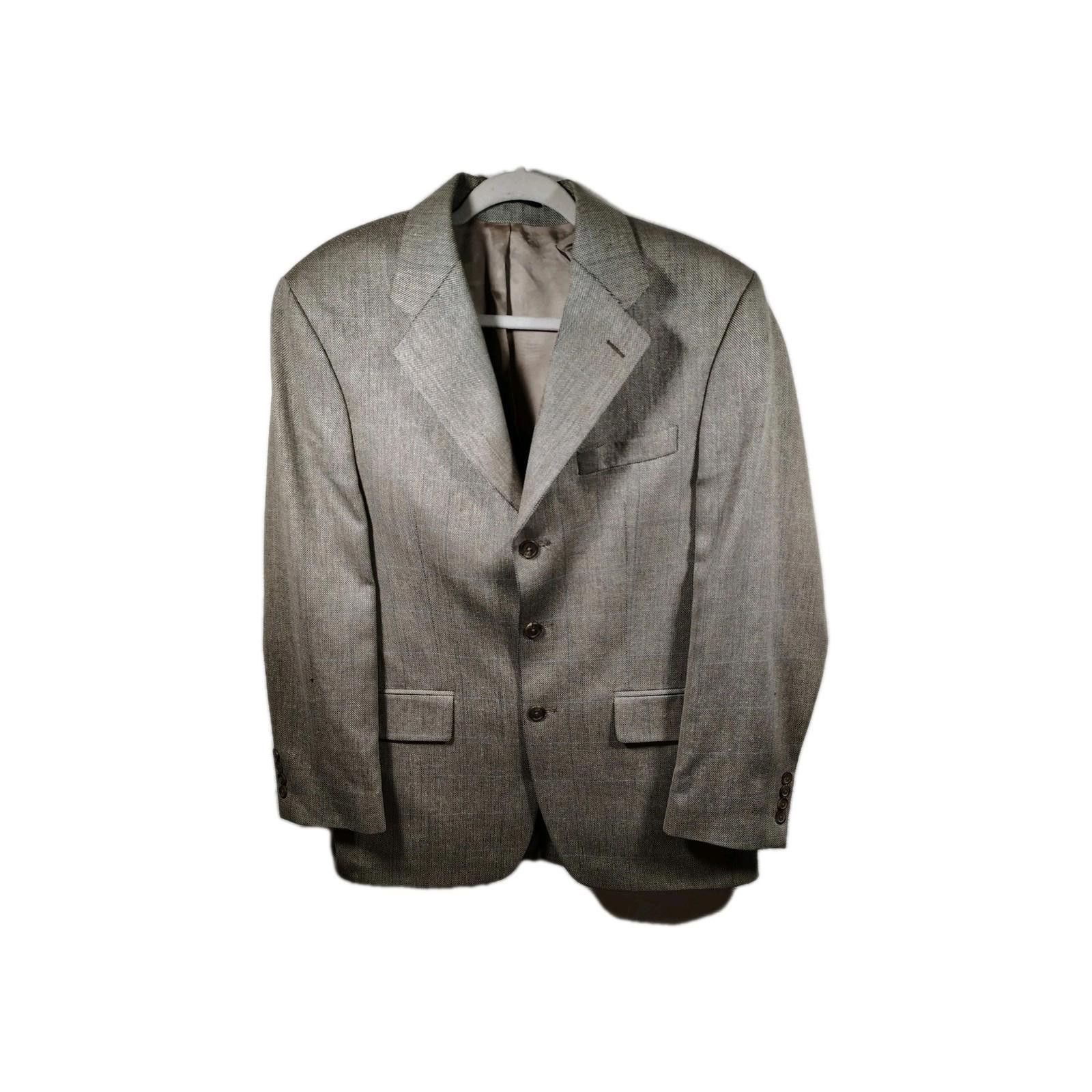 Polo Ralph Lauren CHAPS RALPH LAUREN Vintage 38R Tan Wool Blazer Coat Jacket Size 38R - 1 Thumbnail
