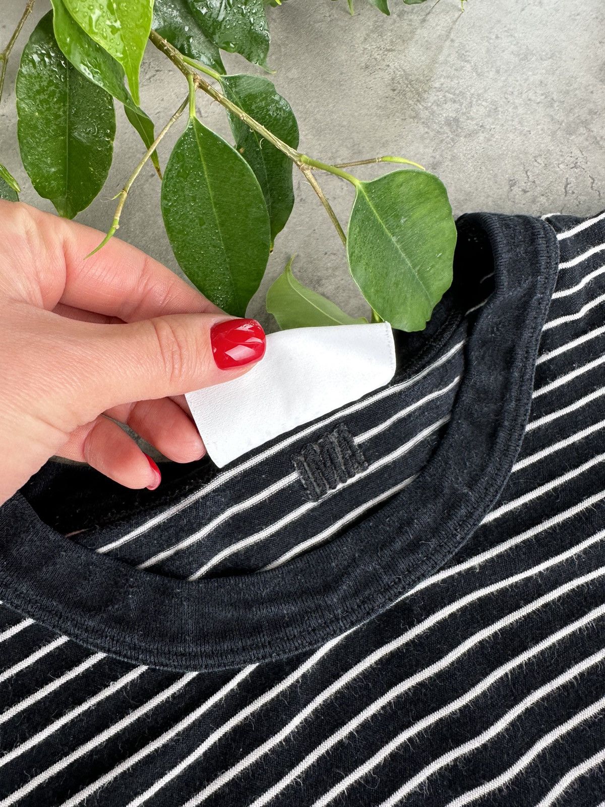 AMI AMI Stripped T-Shirt Size M / US 6-8 / IT 42-44 - 3 Thumbnail