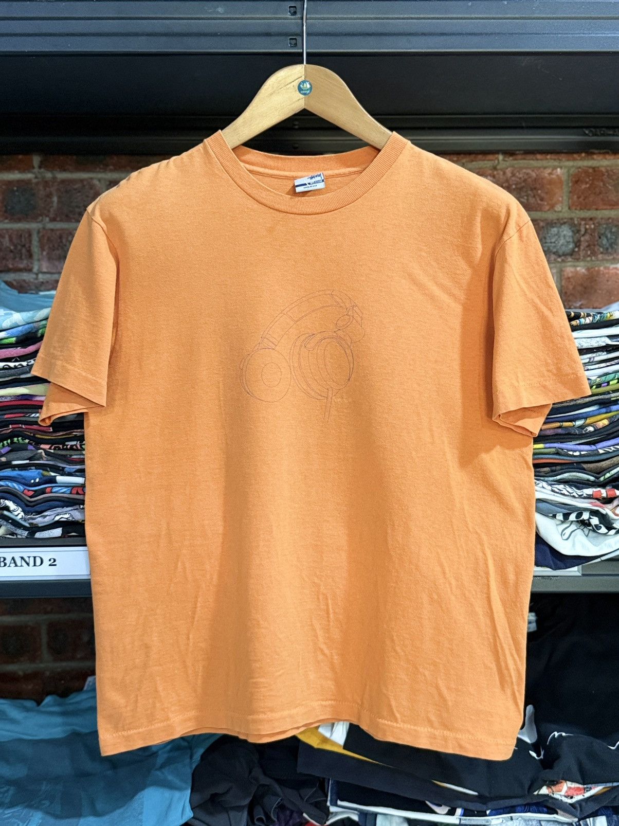 Stussy Vintage 90s Stussy Studio Faded Tee Size US M / EU 48-50 / 2 - 1 Thumbnail