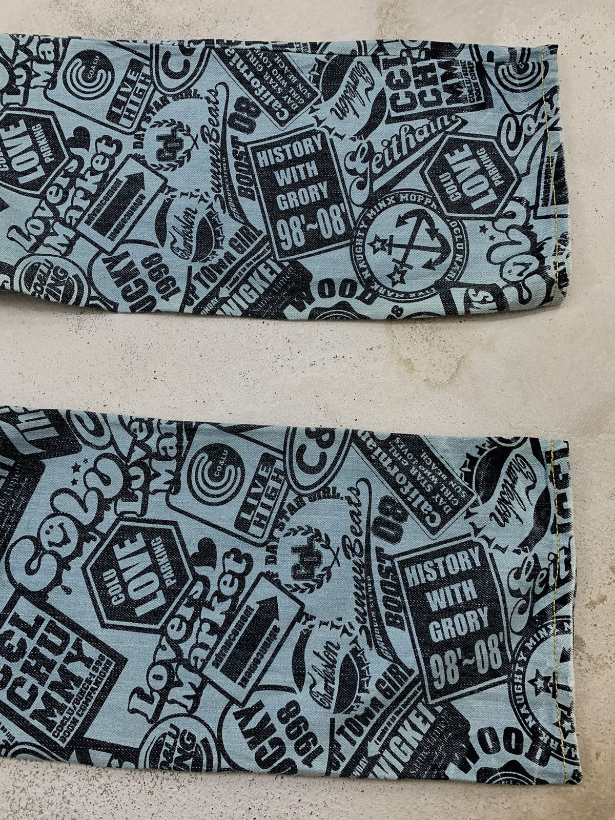 Hysteric Glamour Co Lu Overprint Denim Japanese Hysteric Glamour Style Size US 29 - 8 Thumbnail