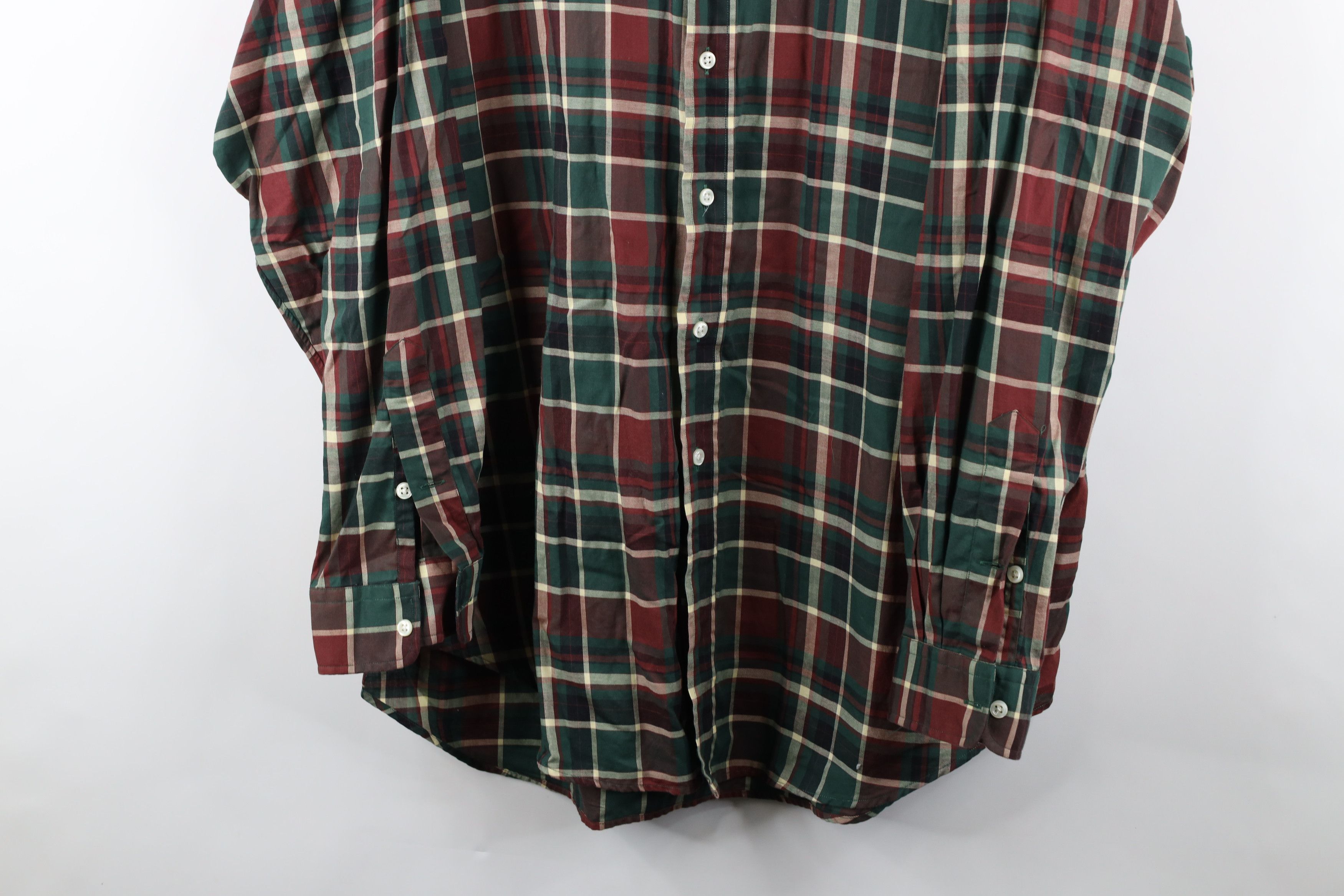 Polo Ralph Lauren Vintage 90s Ralph Lauren Collared Button Down Shirt Plaid Size US L / EU 52-54 / 3 - 3 Thumbnail