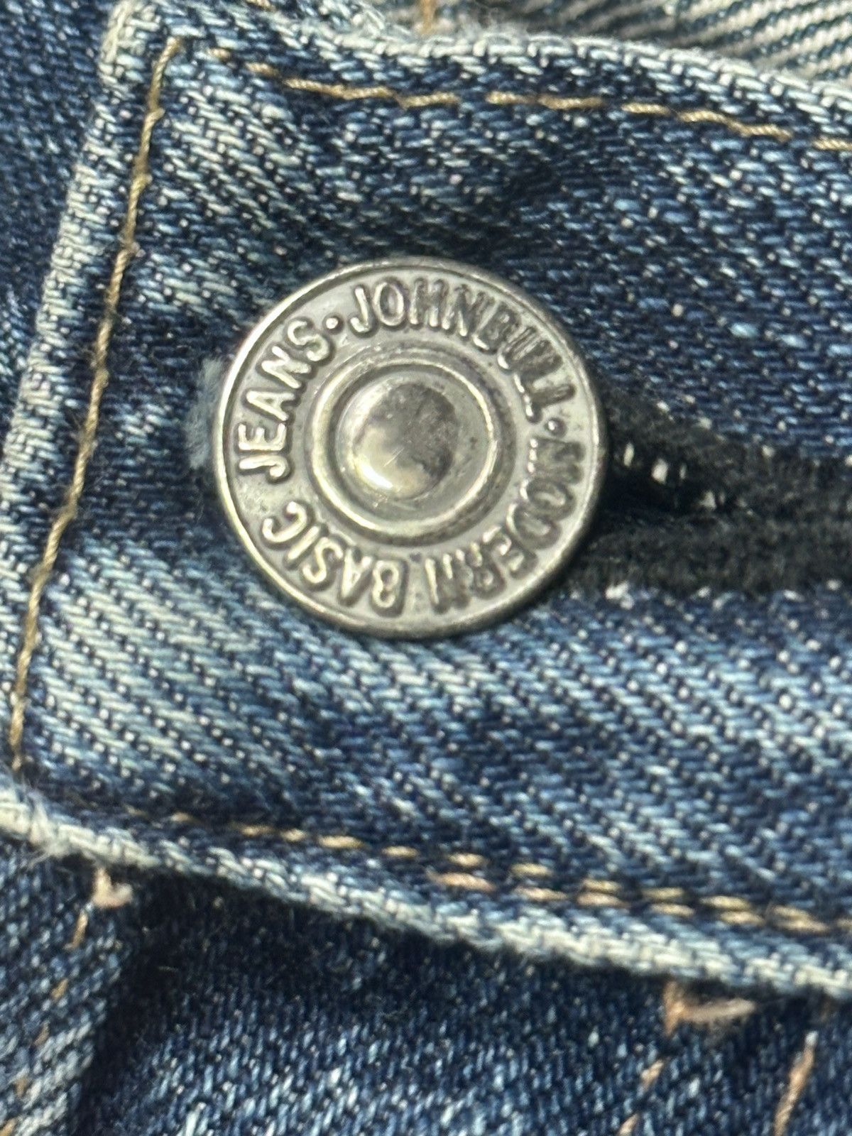 Johnbull Johnbull Vintage Selvedge Distressed Ripped Jeans With Faded Size US 32 / EU 48 - 14 Thumbnail