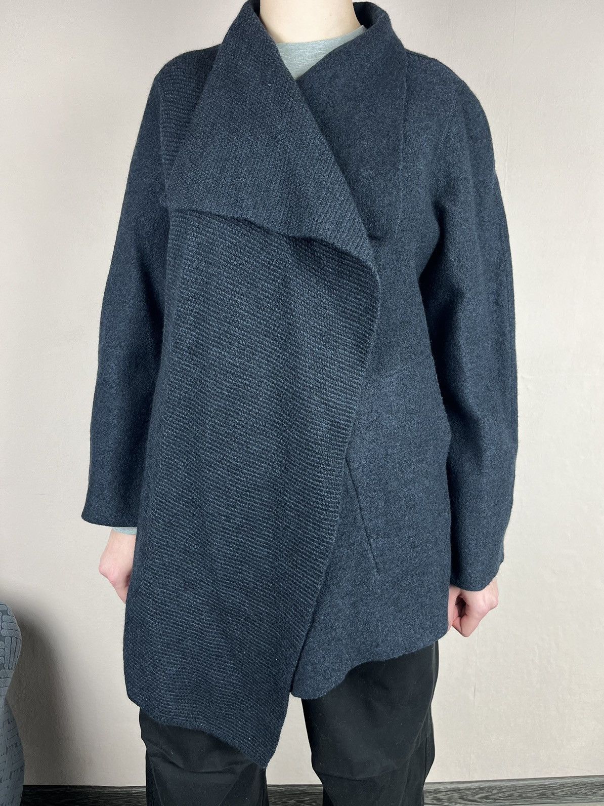 OSKA Oska Avant garde Boiled Wool Open Front coat Jacket Size 1 Size S / US 4 / IT 40 - 9 Thumbnail