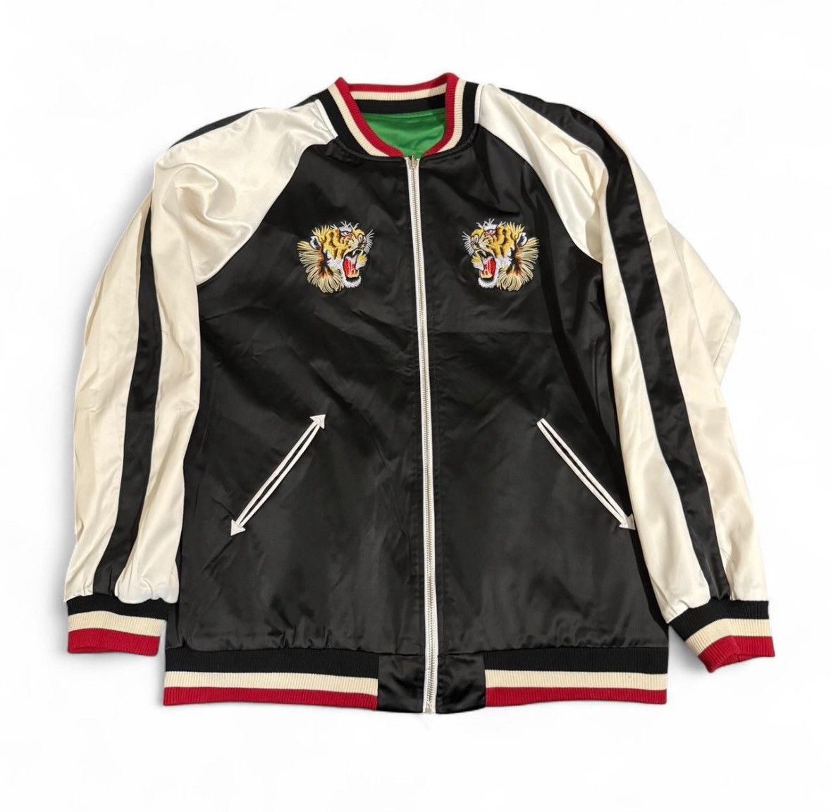 Japanese Brand × Vintage vintage Res Ipsa Reversible Sukajan Jacket Size US XL / EU 56 / 4 - 1 Thumbnail