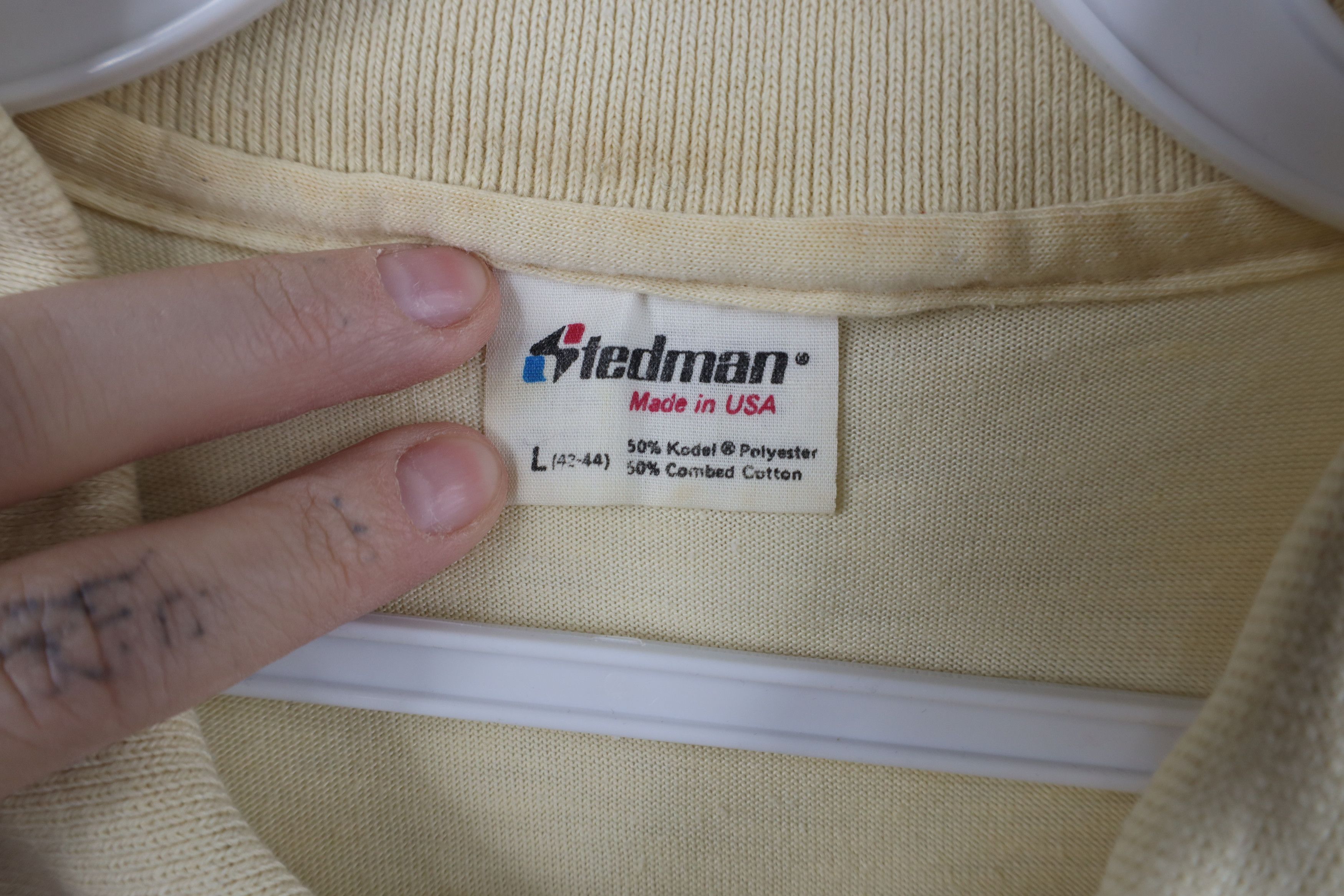Vintage Vintage 70s 80s Jomar Race Engines Collared Polo Shirt USA Size US L / EU 52-54 / 3 - 6 Thumbnail