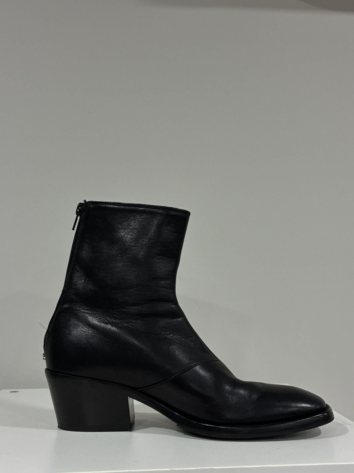 Acne Studios Square Toe Leather Boot. Size US 8 EU 41 Size US 8 / EU 41 - 15 Thumbnail