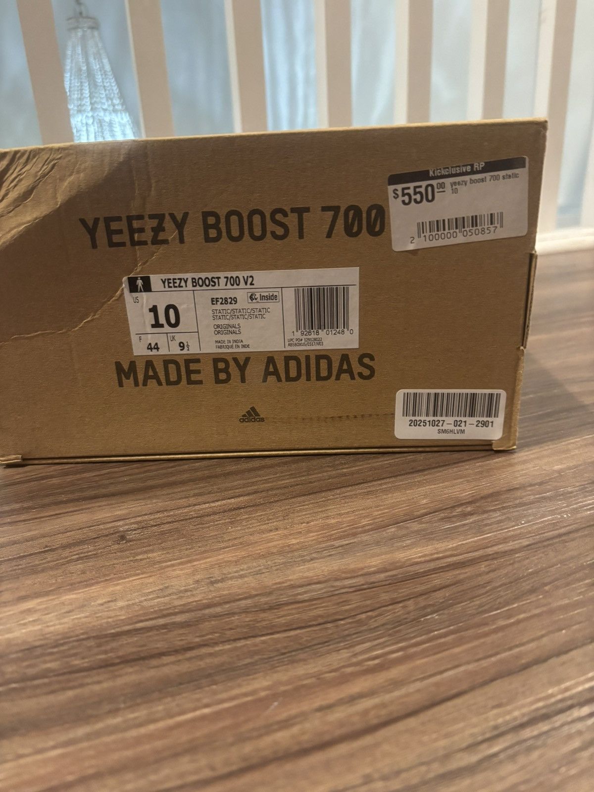 Yeezy FAST & FREE SHIP‼️ Yeezy 700 V2 Static Size US 10 / EU 43 - 7 Thumbnail