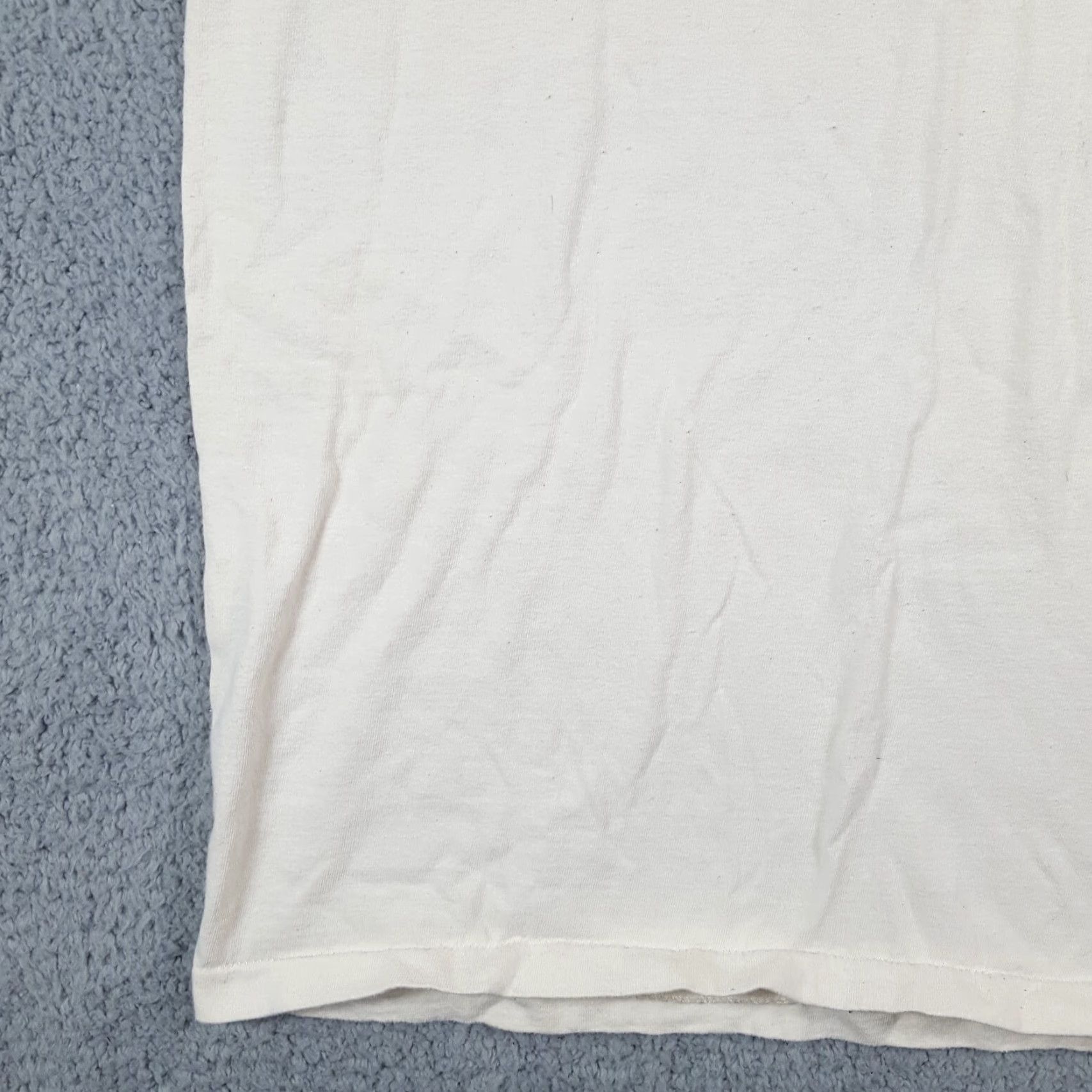 Hanes VINTAGE Hanes 90s Vietnam Reunion Military T-Shirt Men's Large White Army Retro Size US L / EU 52-54 / 3 - 4 Thumbnail