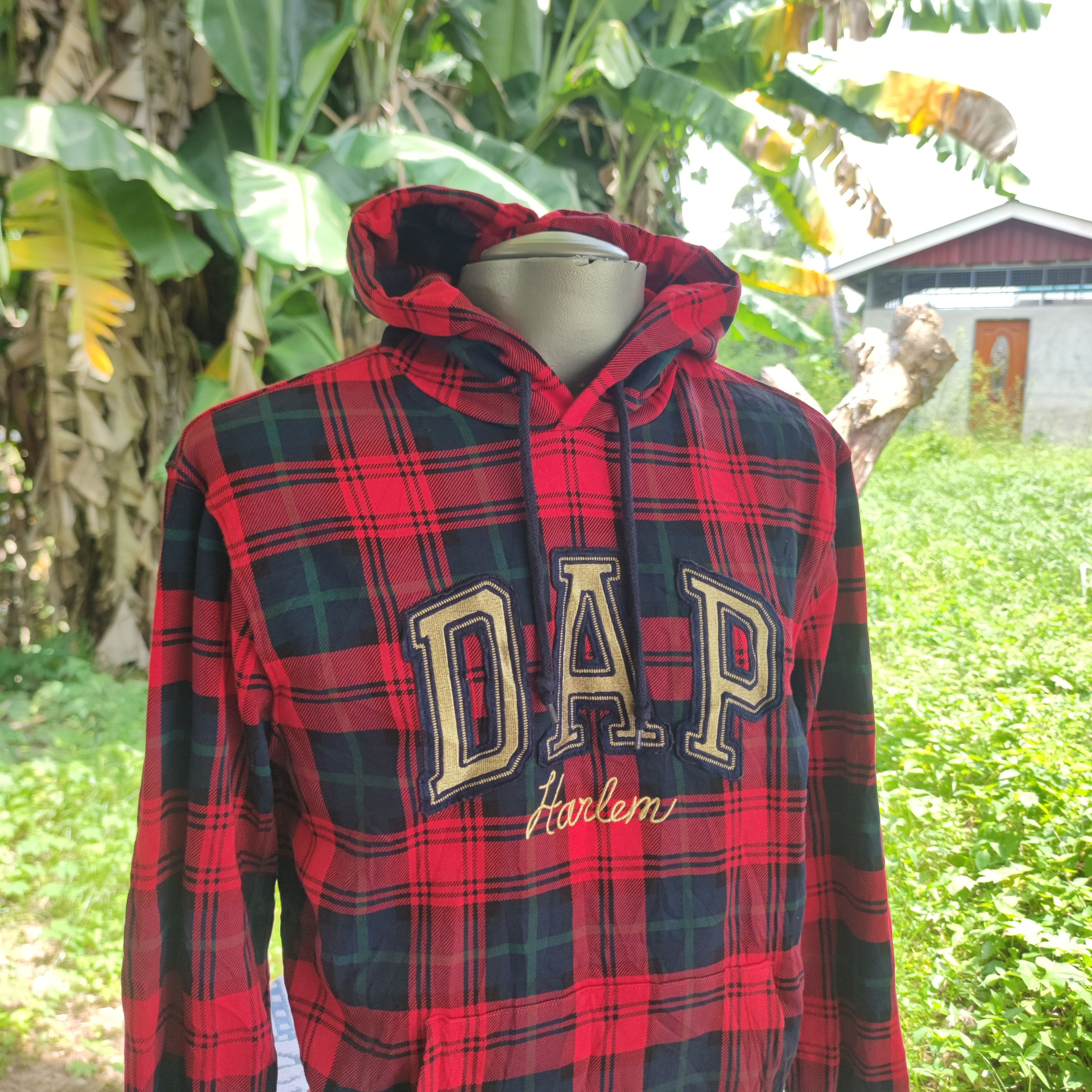 Dapper Dan × Gap GAP x DAPPER DAN DAP HARLEM RED TARTAN HOODIE Size US M / EU 48-50 / 2 - 5 Thumbnail