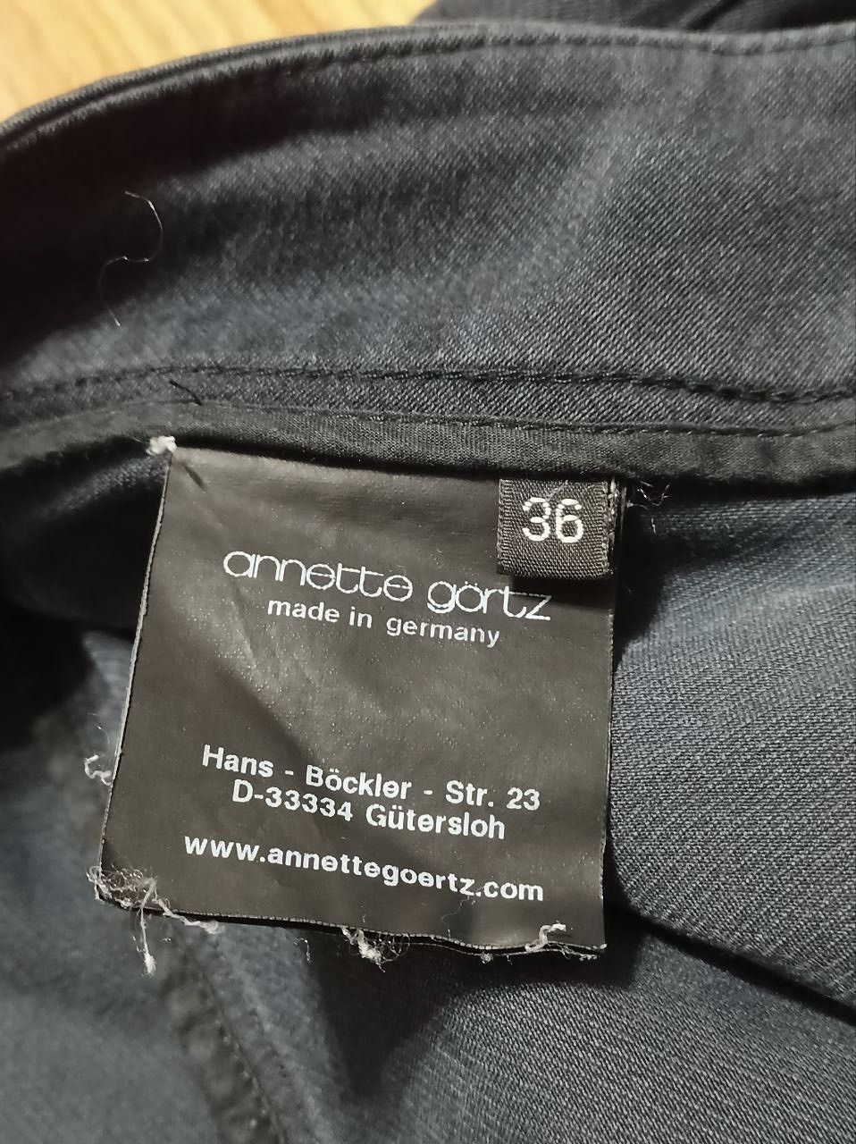 Annette Gortz Annette Gortz Designer Cotton Pants Size EU 36 Size 28" / US 6 / IT 42 - 11 Thumbnail