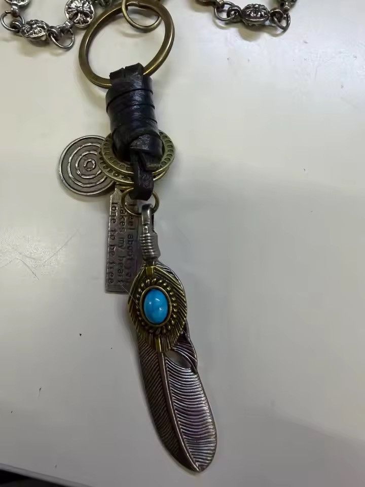 Japanese Brand feather pendant key Size ONE SIZE - 6 Thumbnail