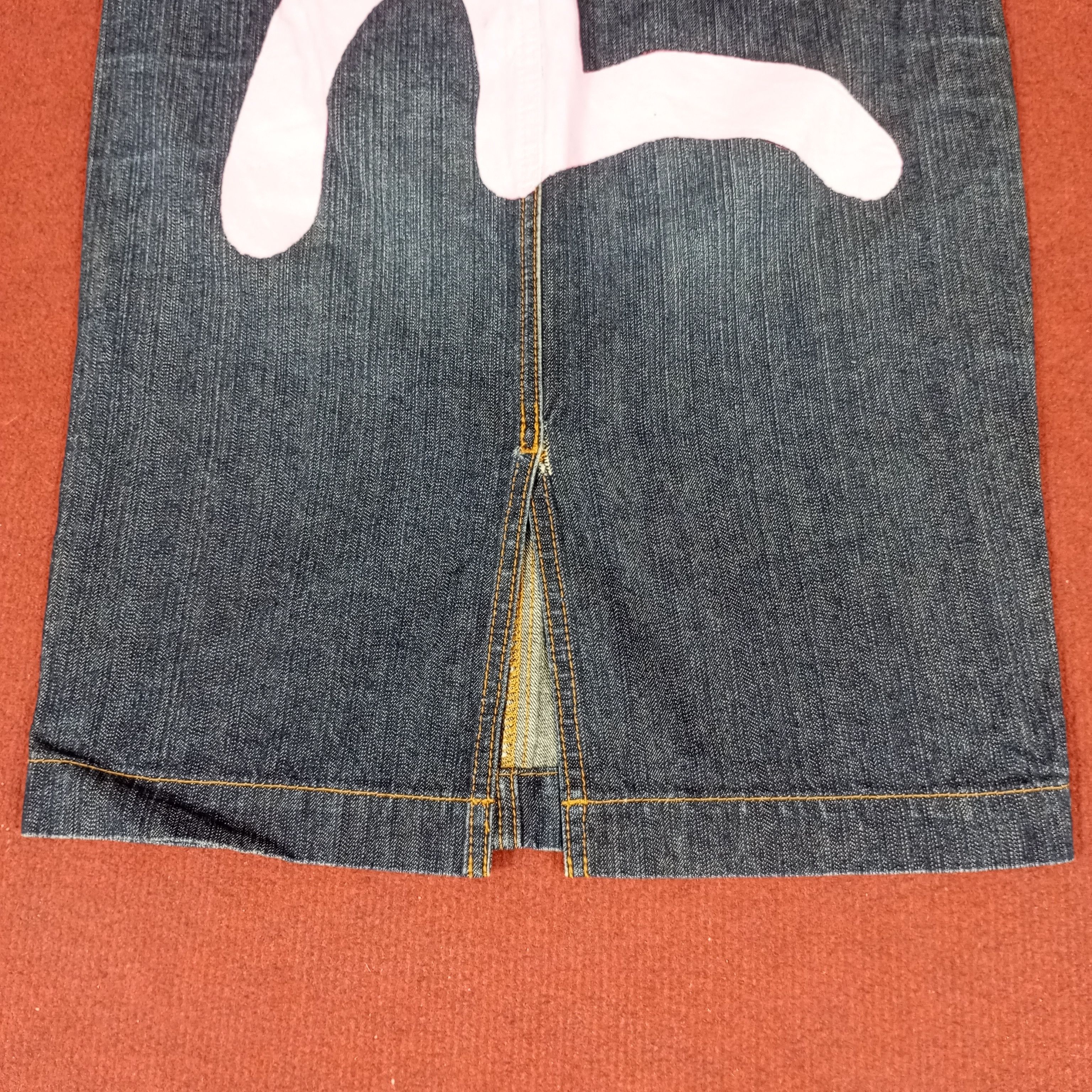 Evisu Evisu Japanese Brand Custom Daicock Style Skirt Size 26" / US 2 / IT 38 - 4 Thumbnail