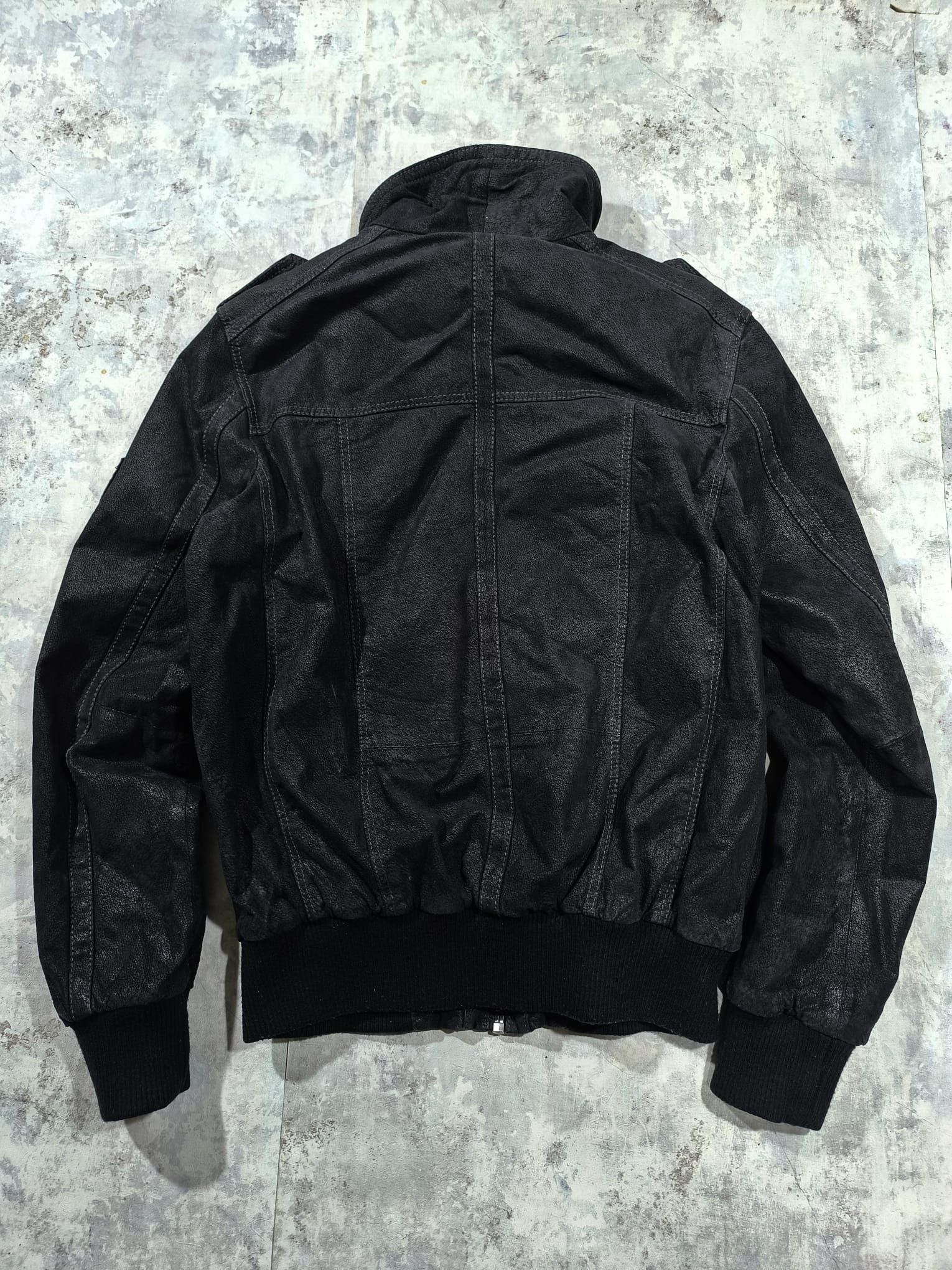 Genuine Leather vtg military bomber leather jacket Size US M / EU 48-50 / 2 - 4 Thumbnail
