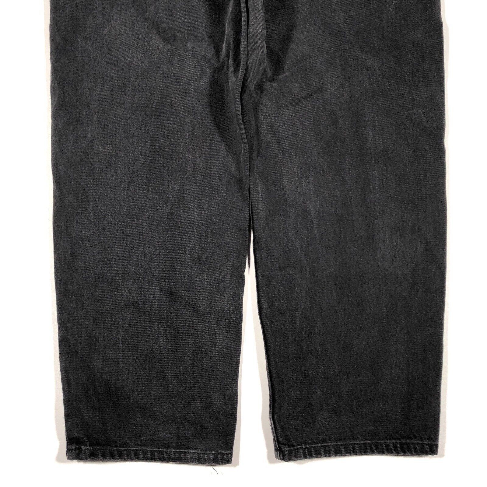 Harley Davidson × Vintage Vintage Harley Davidson Black Baggy Jeans Size 40x30 Size US 40 / EU 56 - 8 Thumbnail