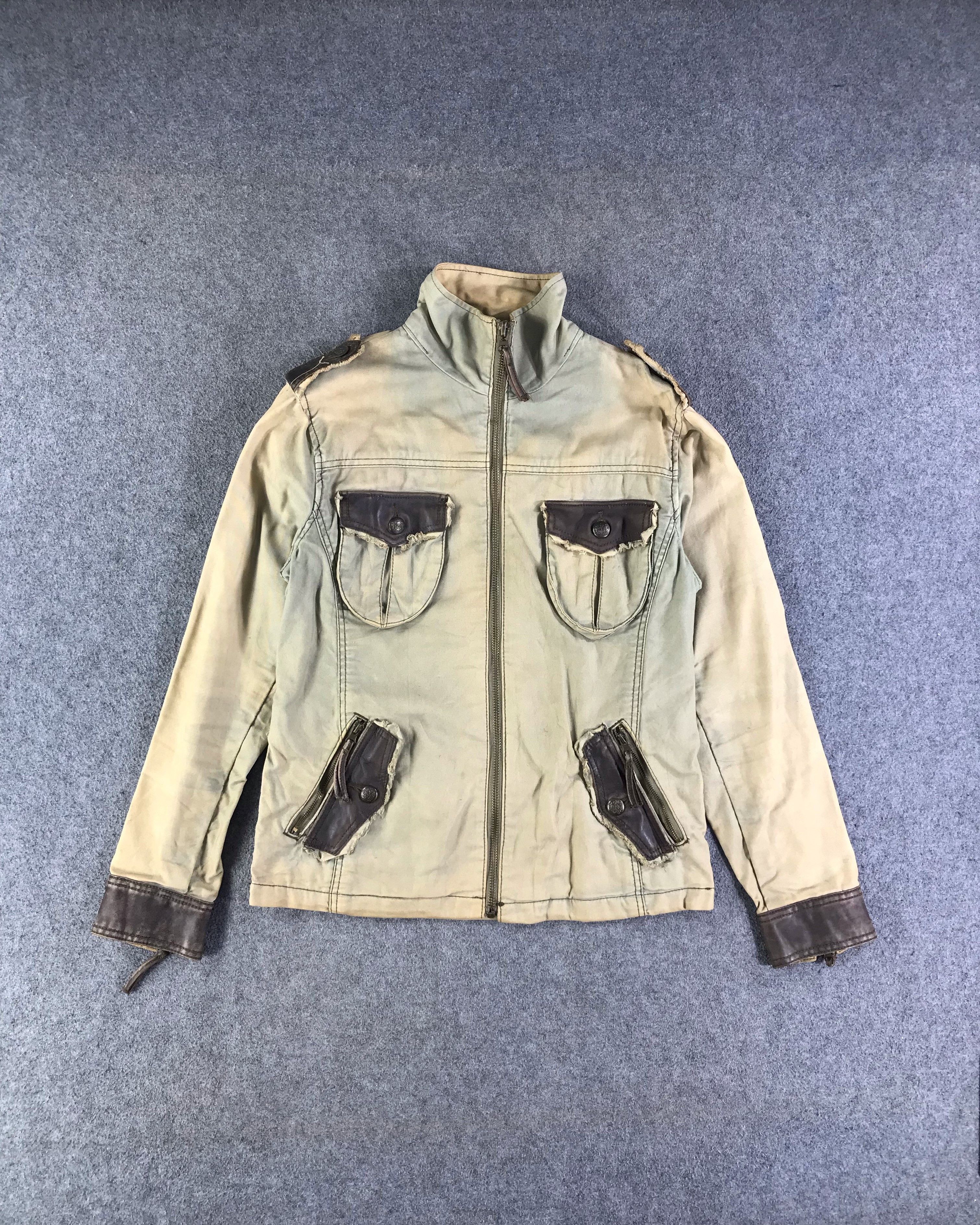 Japanese Brand Japanese Brand Trixy Sun Faded Utility Jacket -JC299 Size US L / EU 52-54 / 3 - 1 Thumbnail