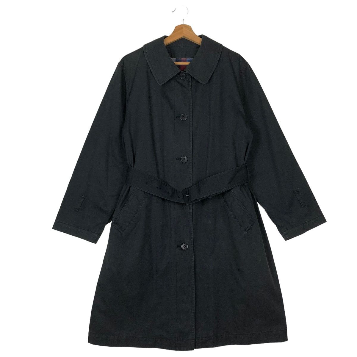Issey Miyake 🔥90’s Vintage Long Jacket Issey Miyake Blanket Lining Tartan Size US M / EU 48-50 / 2 - 2 Thumbnail