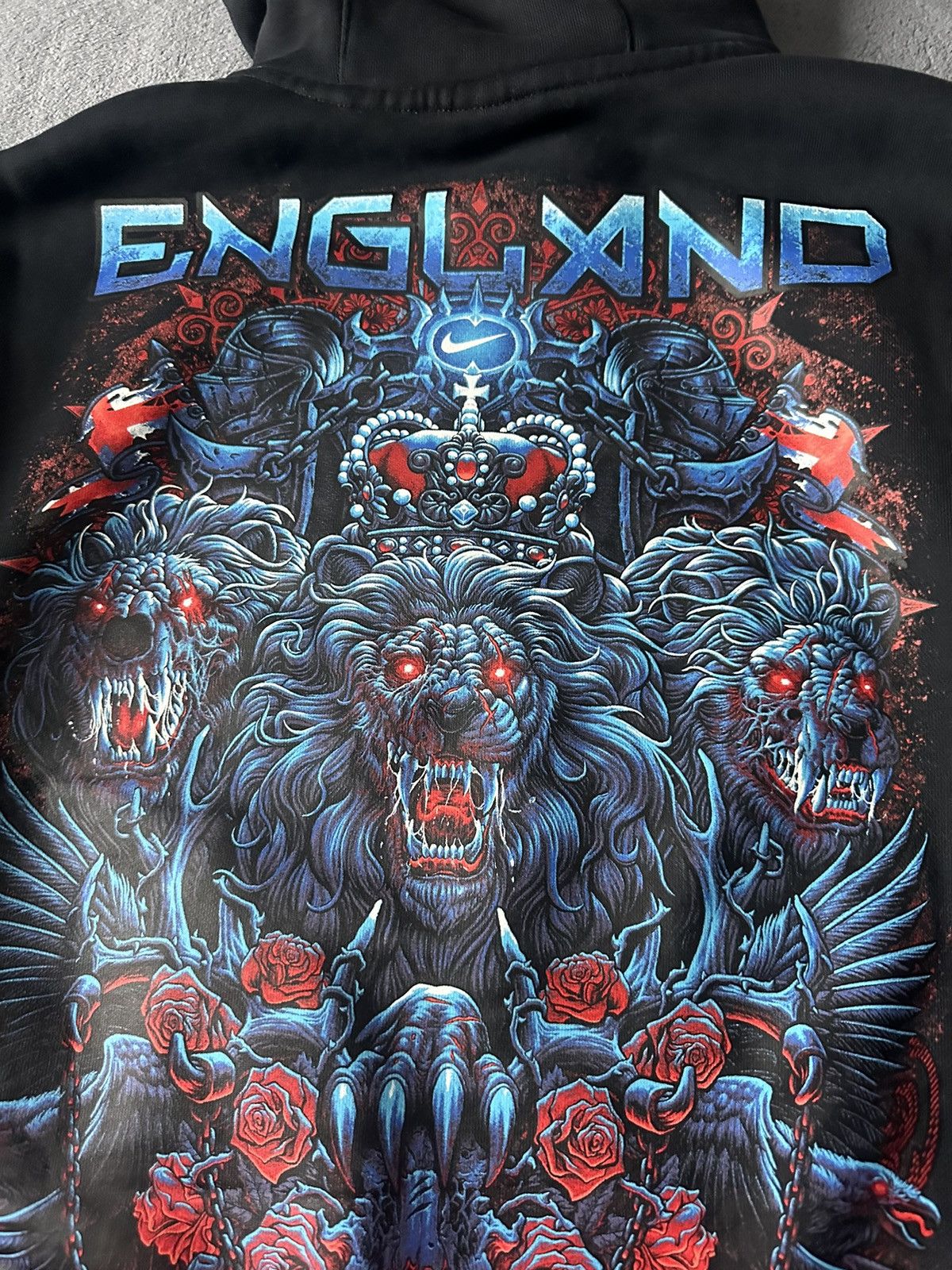 Nike Nike x England 3 Lions very rare big logo king size S/M Size US S / EU 44-46 / 1 - 4 Thumbnail