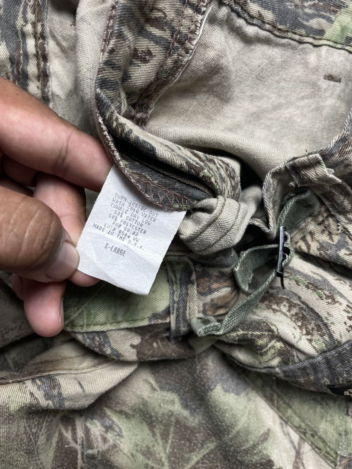 Realtree Crazy Vintage Y2K Style Realtree Camo Baggy Cargo Pants Size US 42 / EU 58 - 7 Thumbnail