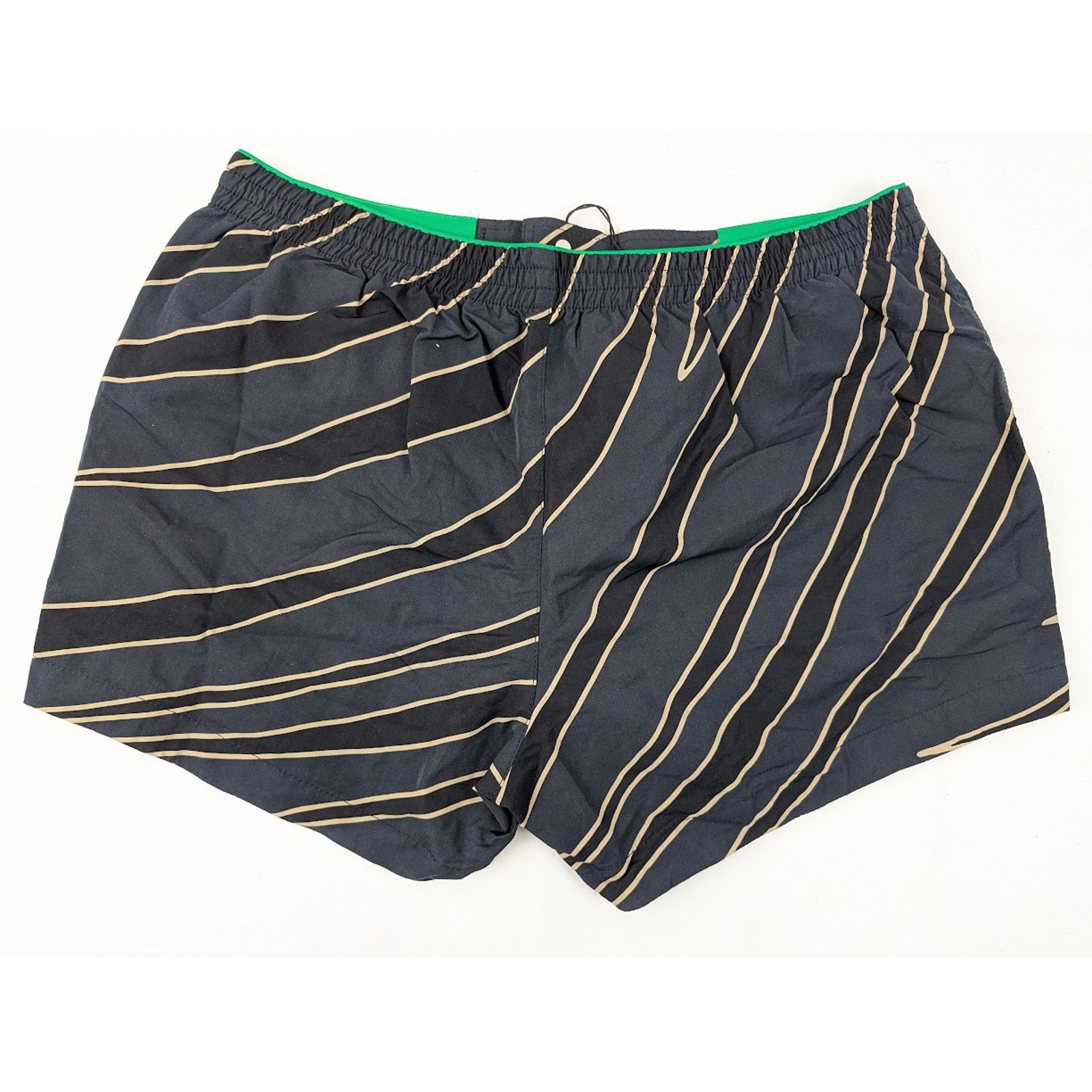 Bottega Veneta o1rshd1 Nylon Animal Print Boxer Short in Navy/Black/Sesame Size US 34 / EU 50 - 11 Thumbnail