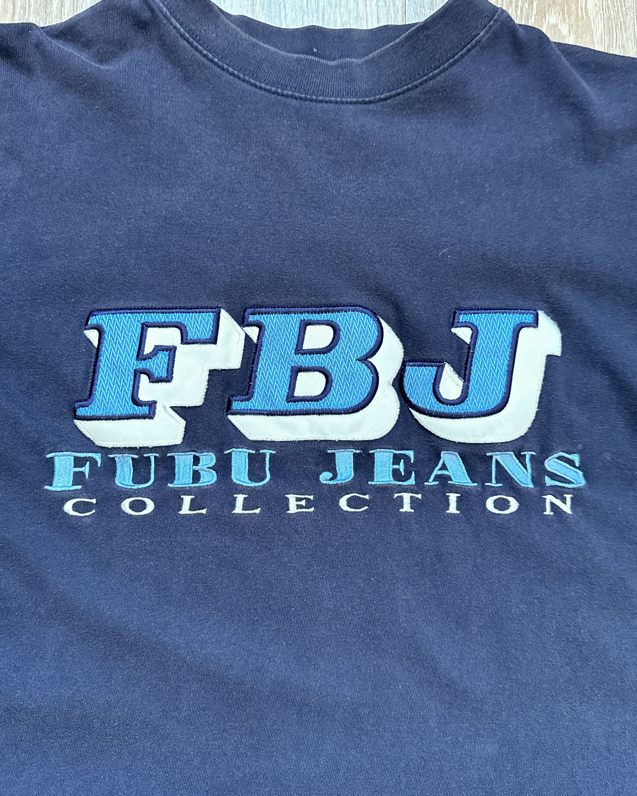 Fubu Vintage FUBU Jean Limited Edition FBJ T Shirt Embroidered XL Size US XL / EU 56 / 4 - 2 Thumbnail