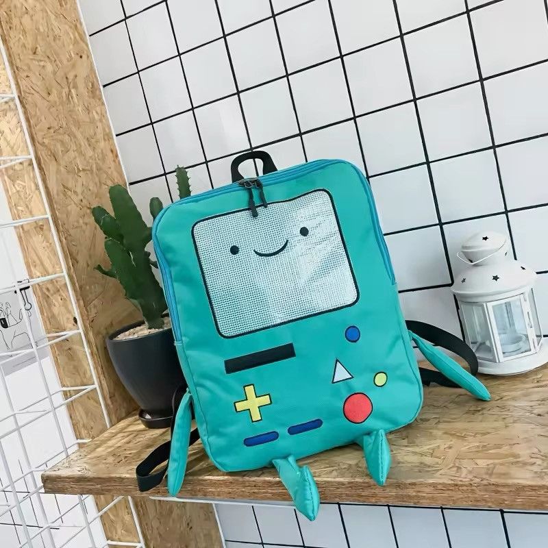 Japanese Brand games console pattern canvas backpack Size ONE SIZE - 3 Thumbnail