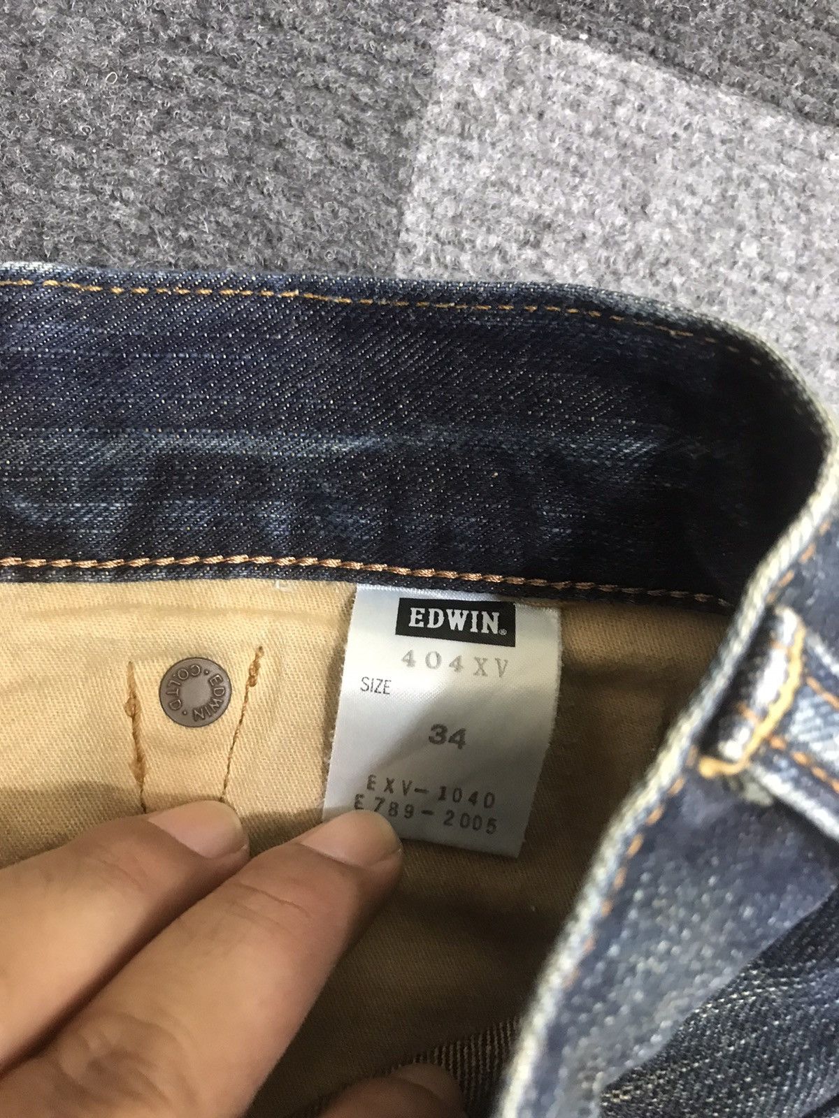Edwin Very Rare Rusty Edwin XV Jeans Size US 35 - 17 Thumbnail