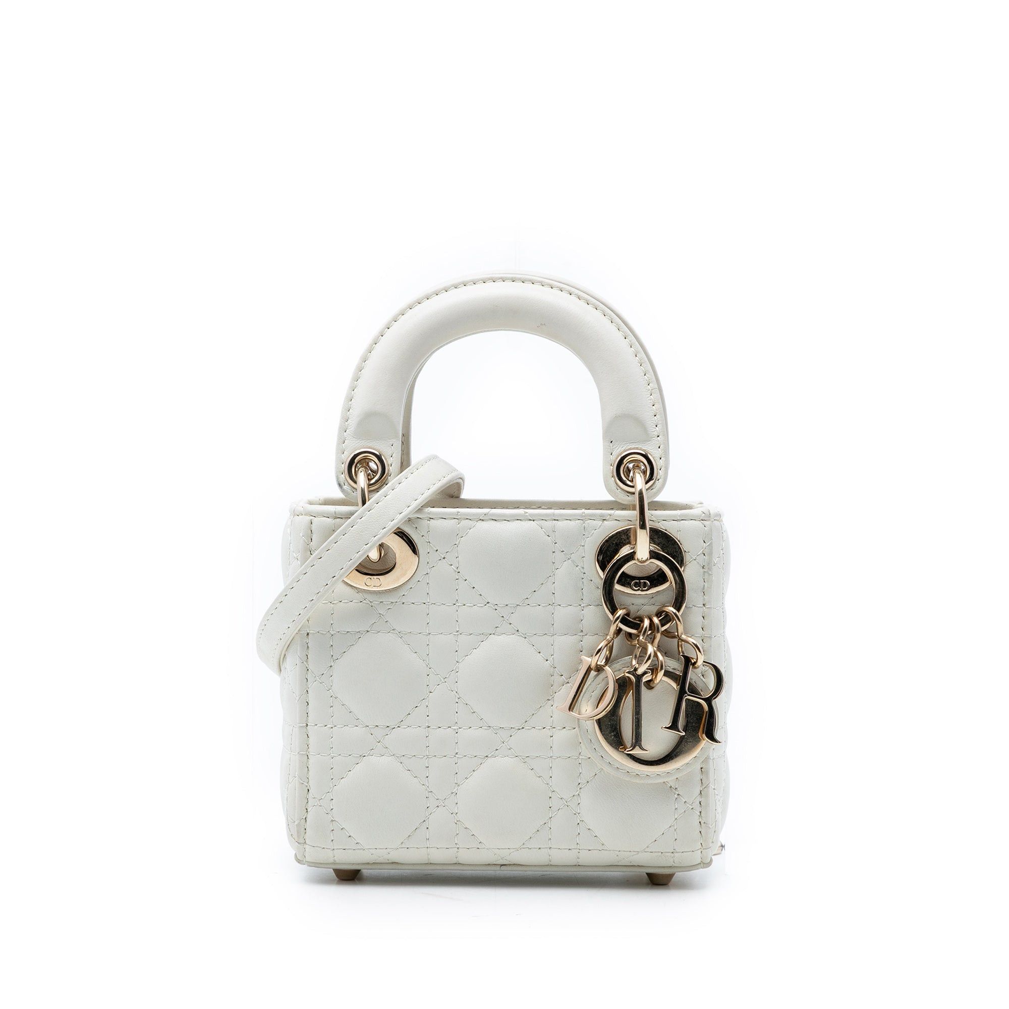 Dior Micro Lambskin Cannage Lady Dior Size ONE SIZE - 1 Thumbnail