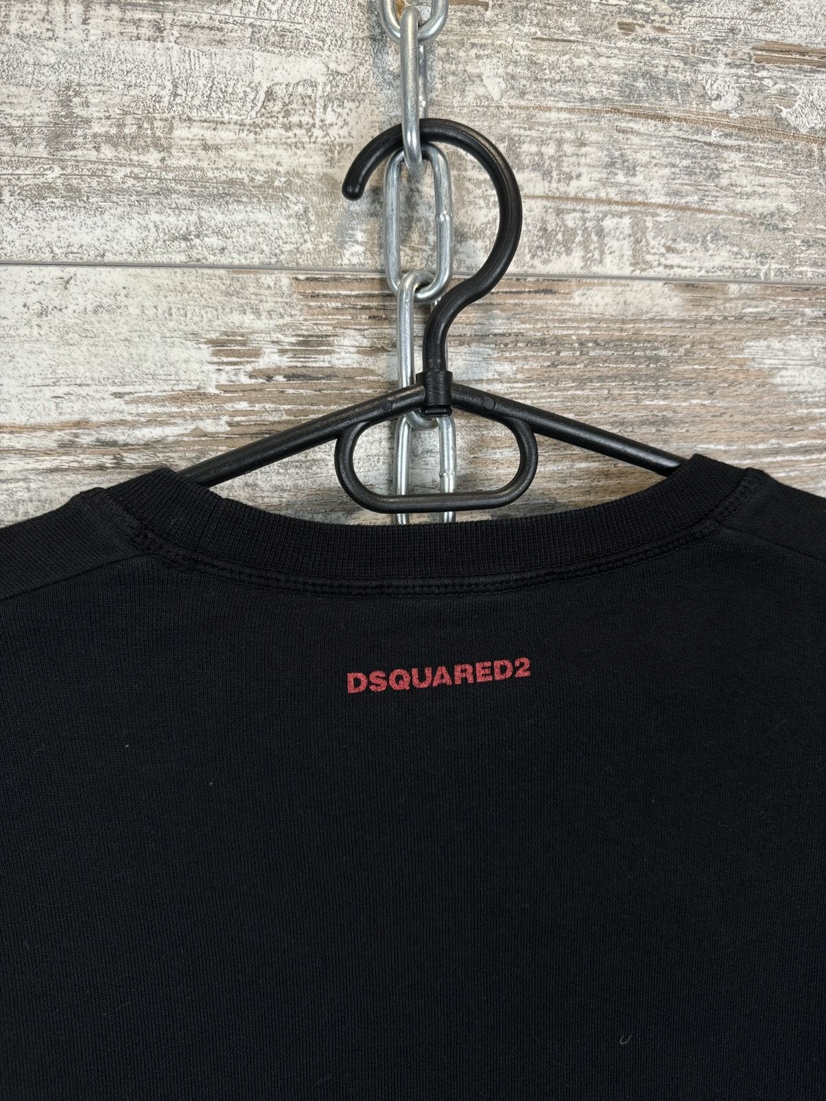 Dsquared2 Mens Dsquared2 sweatshirt luxury black size L pullover Size US L / EU 52-54 / 3 - 13 Thumbnail