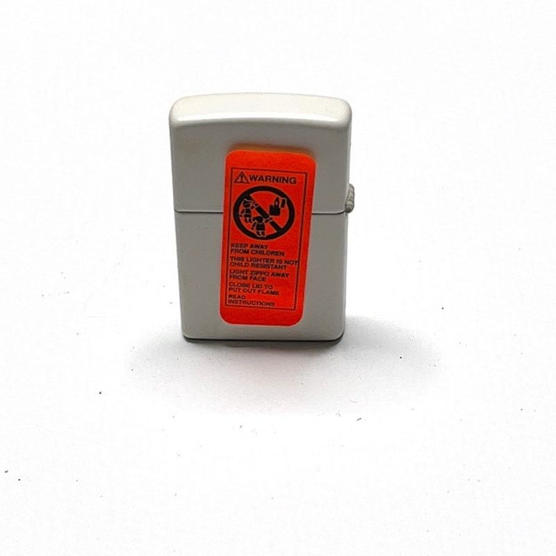 Zippo RARE VINTAGE ZIPPO - Swam Man - Matte White - 1997 XIII NIB Size ONE SIZE - 3 Thumbnail