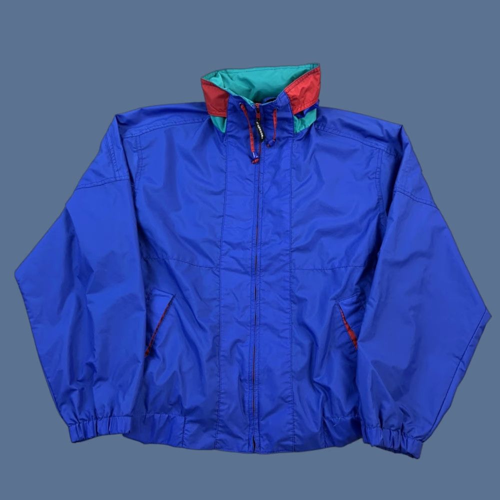 McGregor Vintage McGregor Jacket Mens M Blue Windbreaker Hooded Anti-Breeze 90s Size US M / EU 48-50 / 2 - 1 Thumbnail