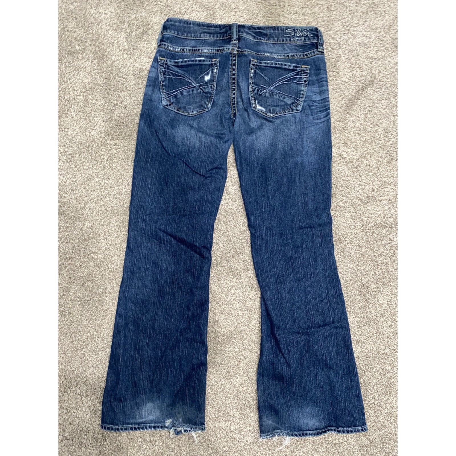 Silver Jeans Co. Silver Jeans Womens Jeans Boot Cut Blue 29 W29 L31 Size Type Regular Women Size 29" - 2 Thumbnail