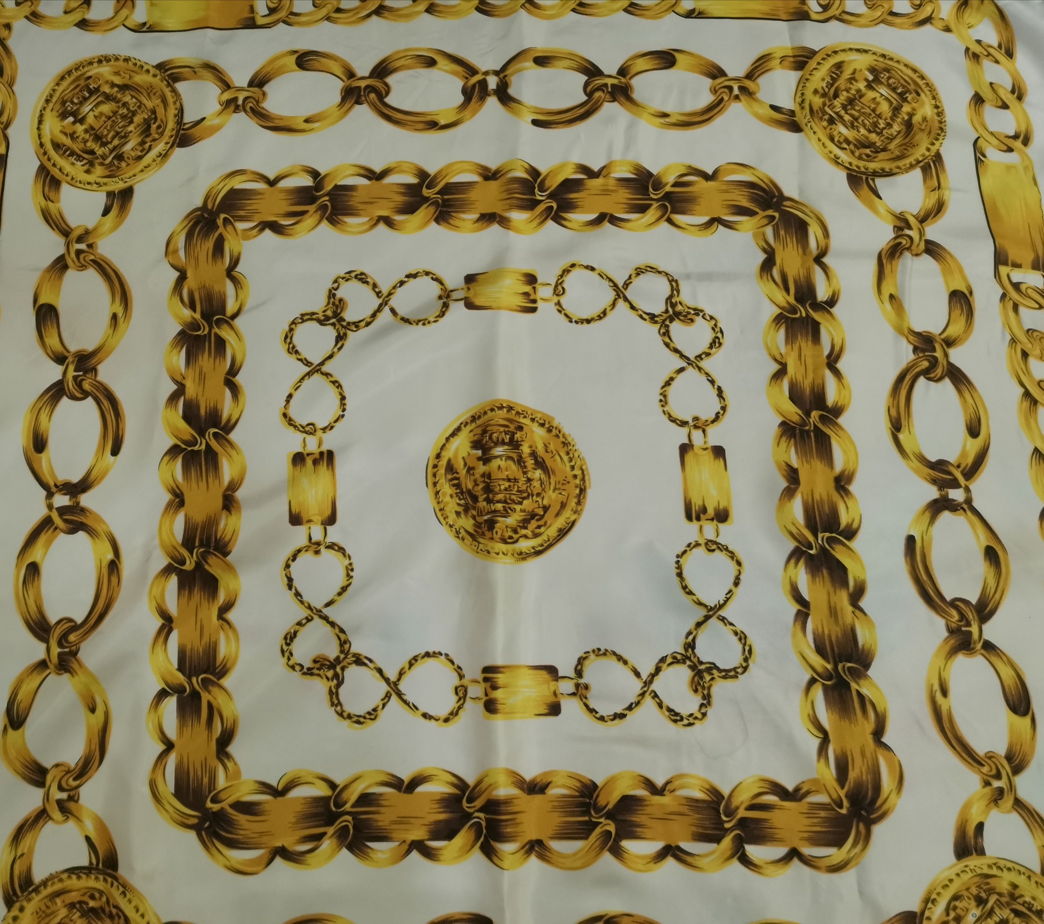 Vintage Rare vintage scarves enspired chanel design Size ONE SIZE - 2 Thumbnail