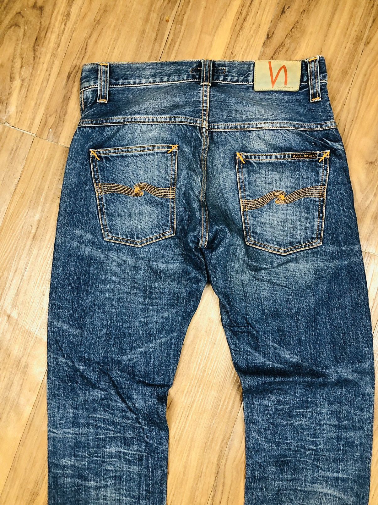 Nudie Jeans Distressed Nudie Jeans (33) Size US 32 / EU 48 - 18 Thumbnail