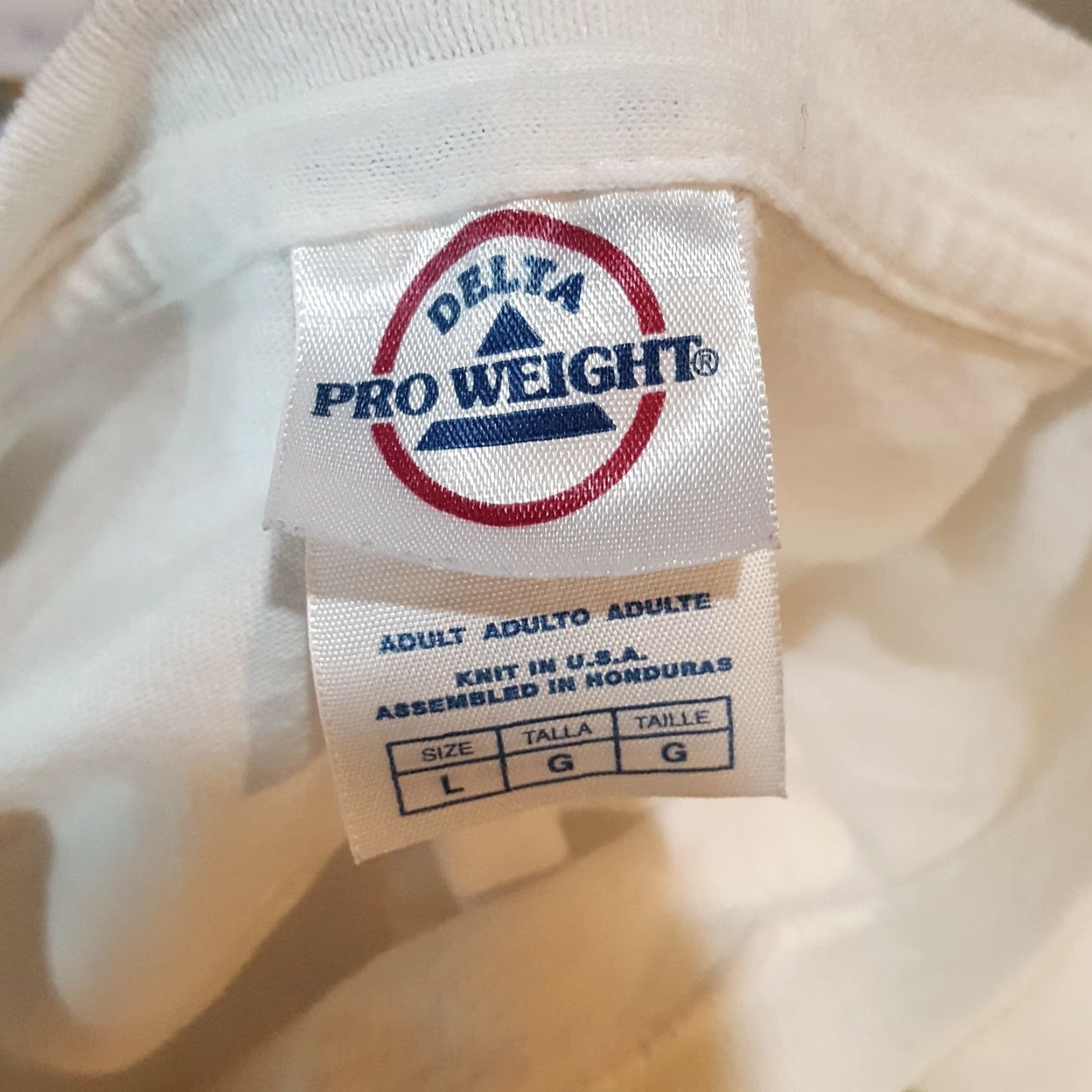 Delta VINTAGE John Deere T-Shirt Men's Large Retro 90s Farm Farmer Cotton Logo White Size US L / EU 52-54 / 3 - 6 Thumbnail