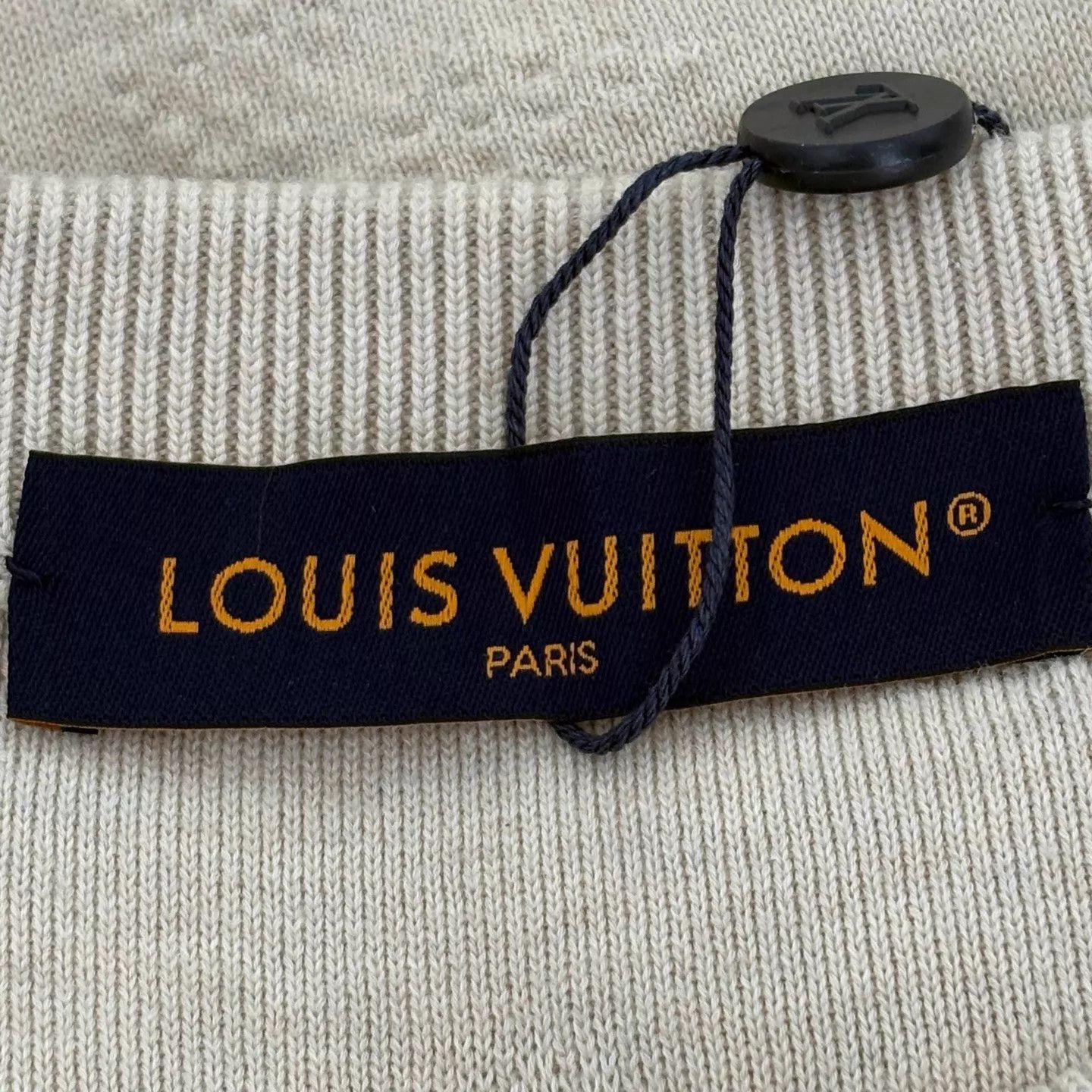 Louis Vuitton LV x Pharrell Williams 3D Monogram Knit Sweatshirt L (New with Tags) Size US L / EU 52-54 / 3 - 3 Thumbnail