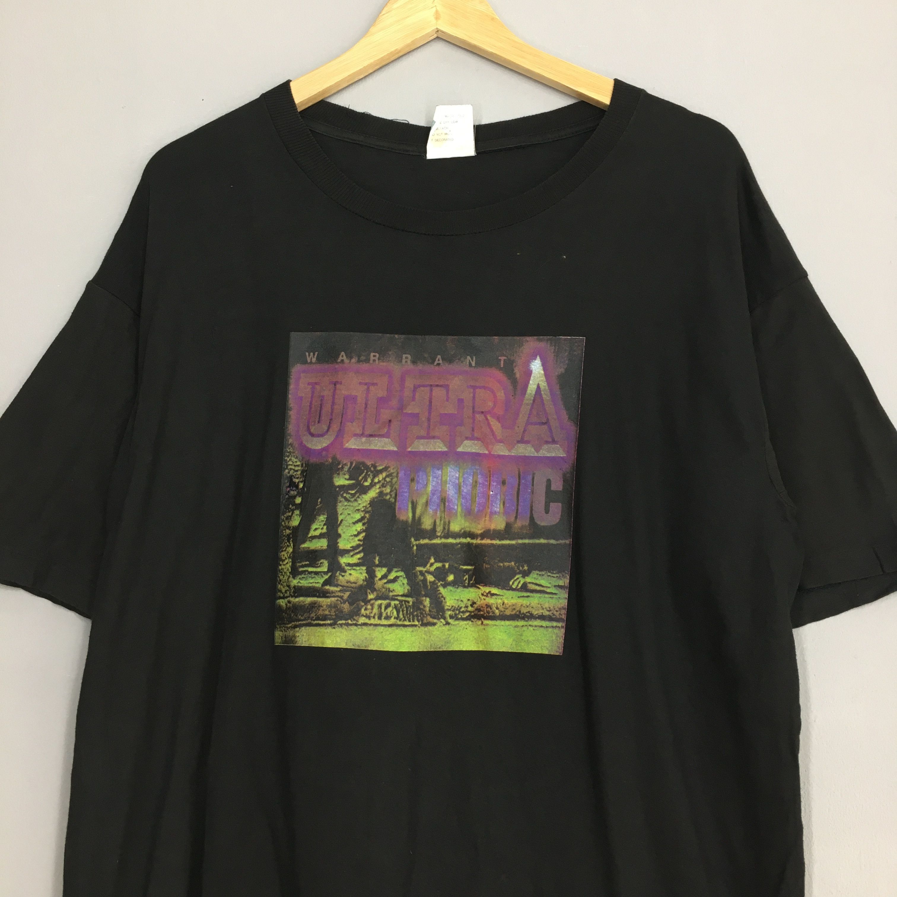 Band Tees × Vintage Vintage Warrant Hard Rock Concert T Shirt Xlarge Size US XL / EU 56 / 4 - 2 Thumbnail