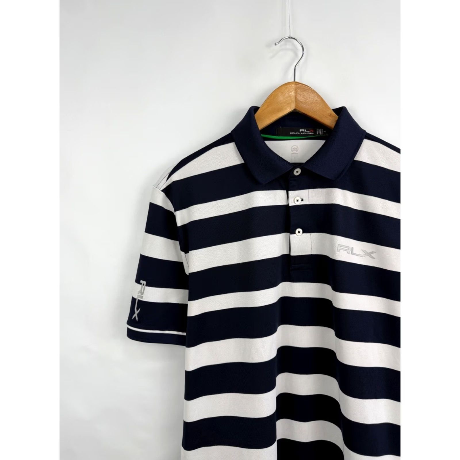 Ralph Lauren Polo Ralph Lauren RLX eXtreme Sport Polo T-Shirt Y2K Rare Multicolor Polo RLX Sports Men M/L Shirt Size US M / EU 48-50 / 2 - 3 Thumbnail