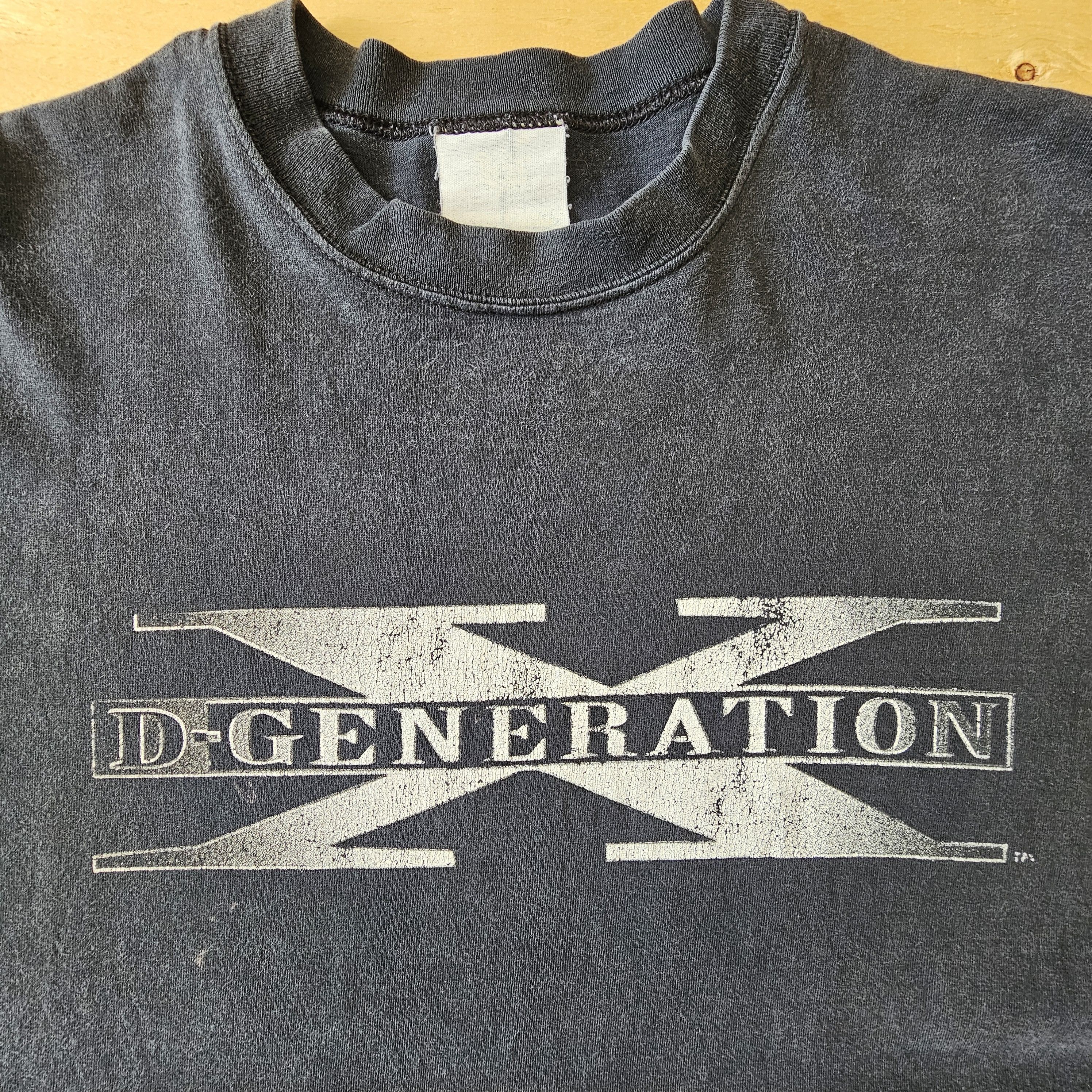WWE × WWF Original vintage 1998 WWF DegenerationX DX wrestling shirt Size US XL / EU 56 / 4 - 2 Thumbnail