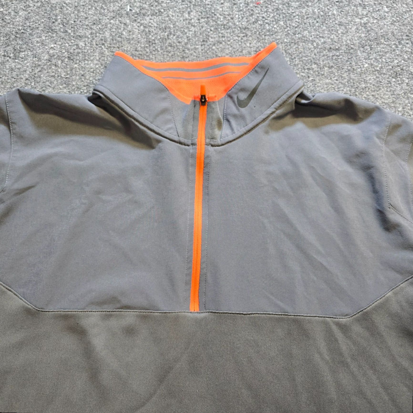 Nike Nike Jacket Mens XL Gray Golf 1/4 Zip DriFit Long Sleeve Casual Athleisure Size US XL / EU 56 / 4 - 2 Thumbnail