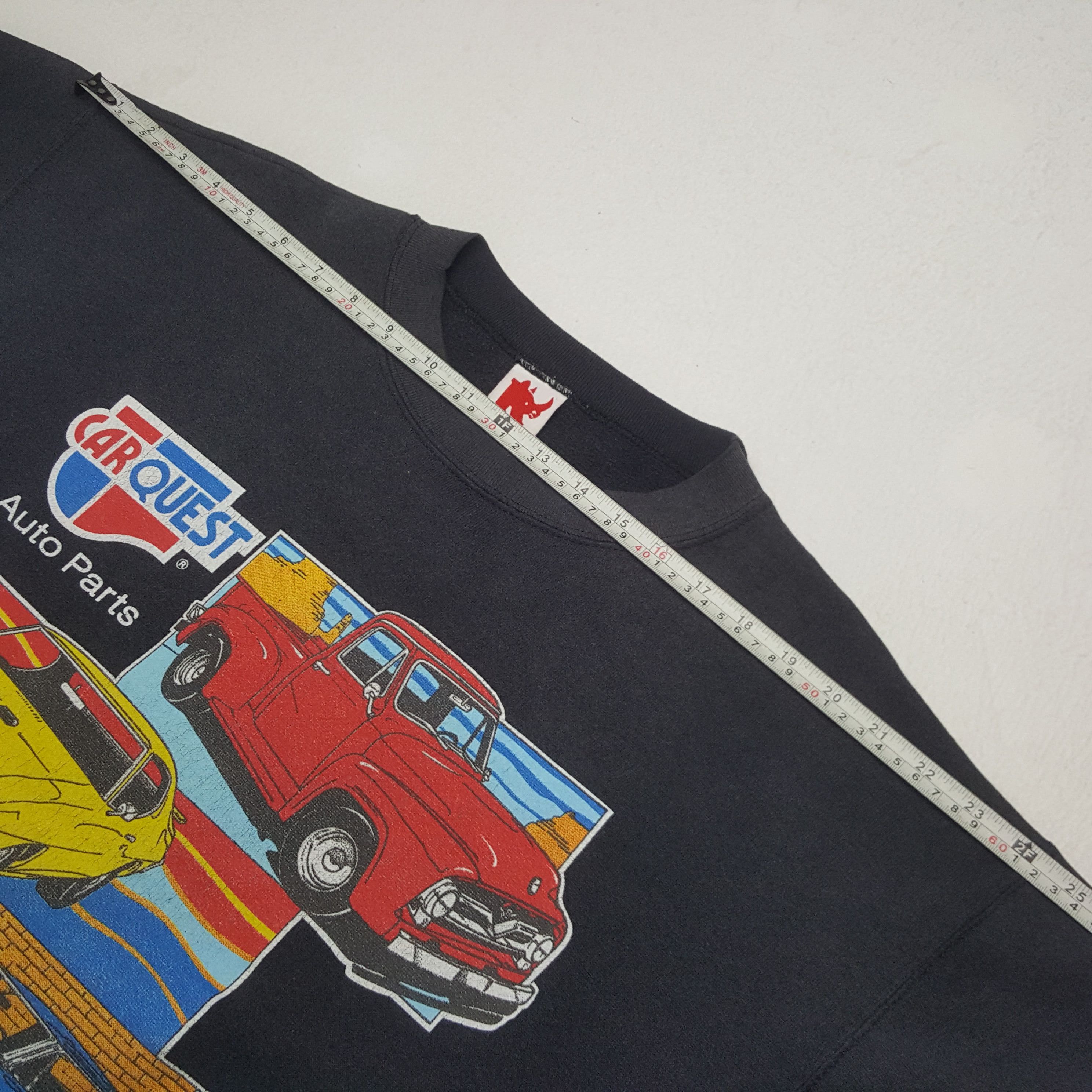 Vintage Vintage Car Quest Auto Parts Classic Sweatshirt Size US L / EU 52-54 / 3 - 6 Thumbnail