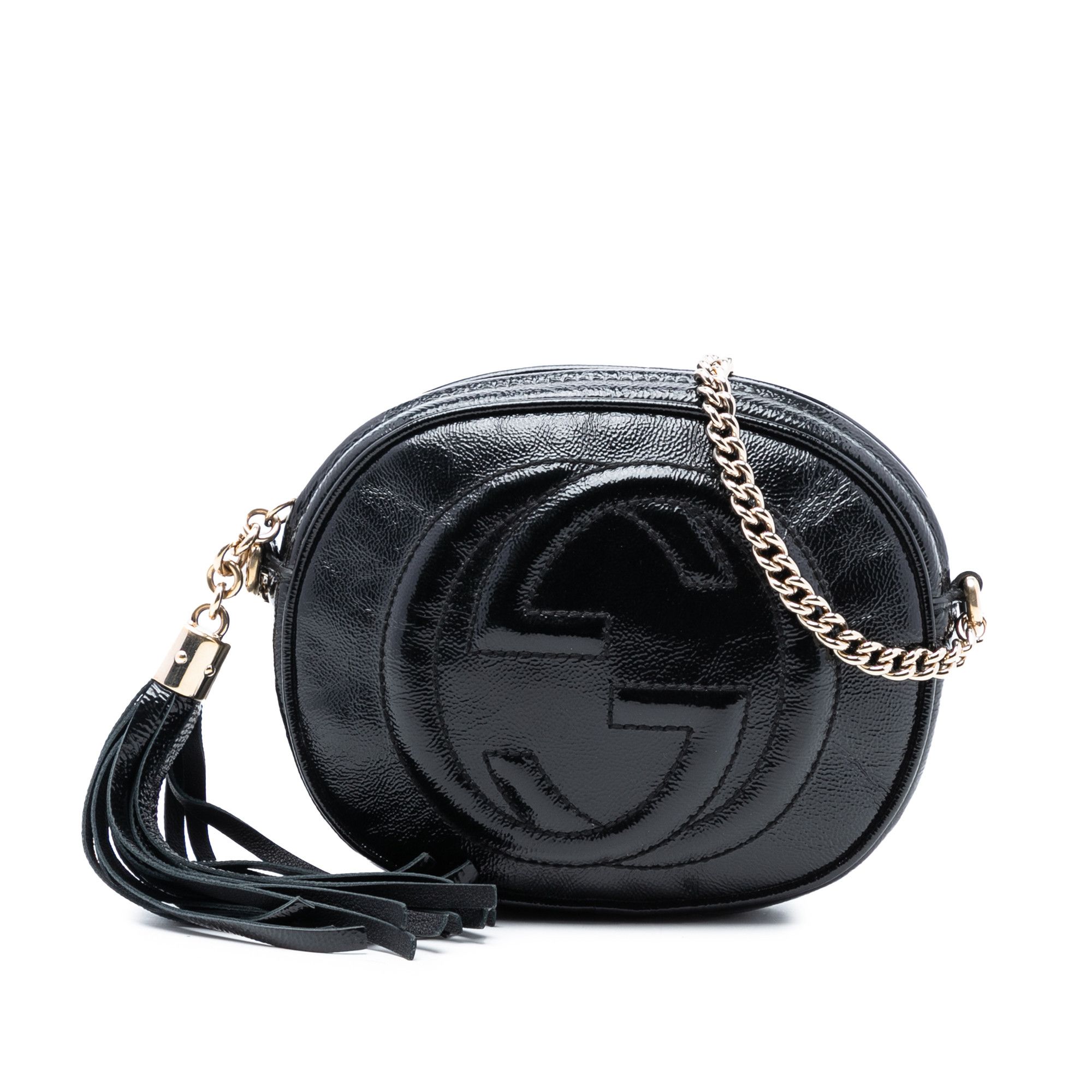 Gucci Mini Patent Soho Chain Bag