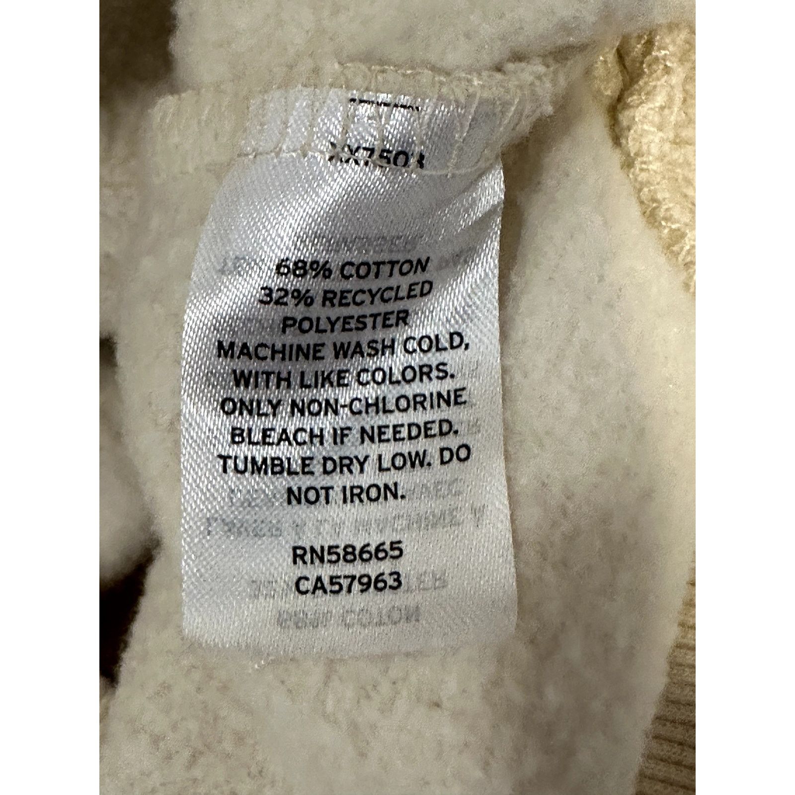 BP. Bp Women's Cream Full Zip Long Sleeve Hoodie Pockets XS NWOT Size XS / US 0-2 / IT 36-38 - 8 Thumbnail