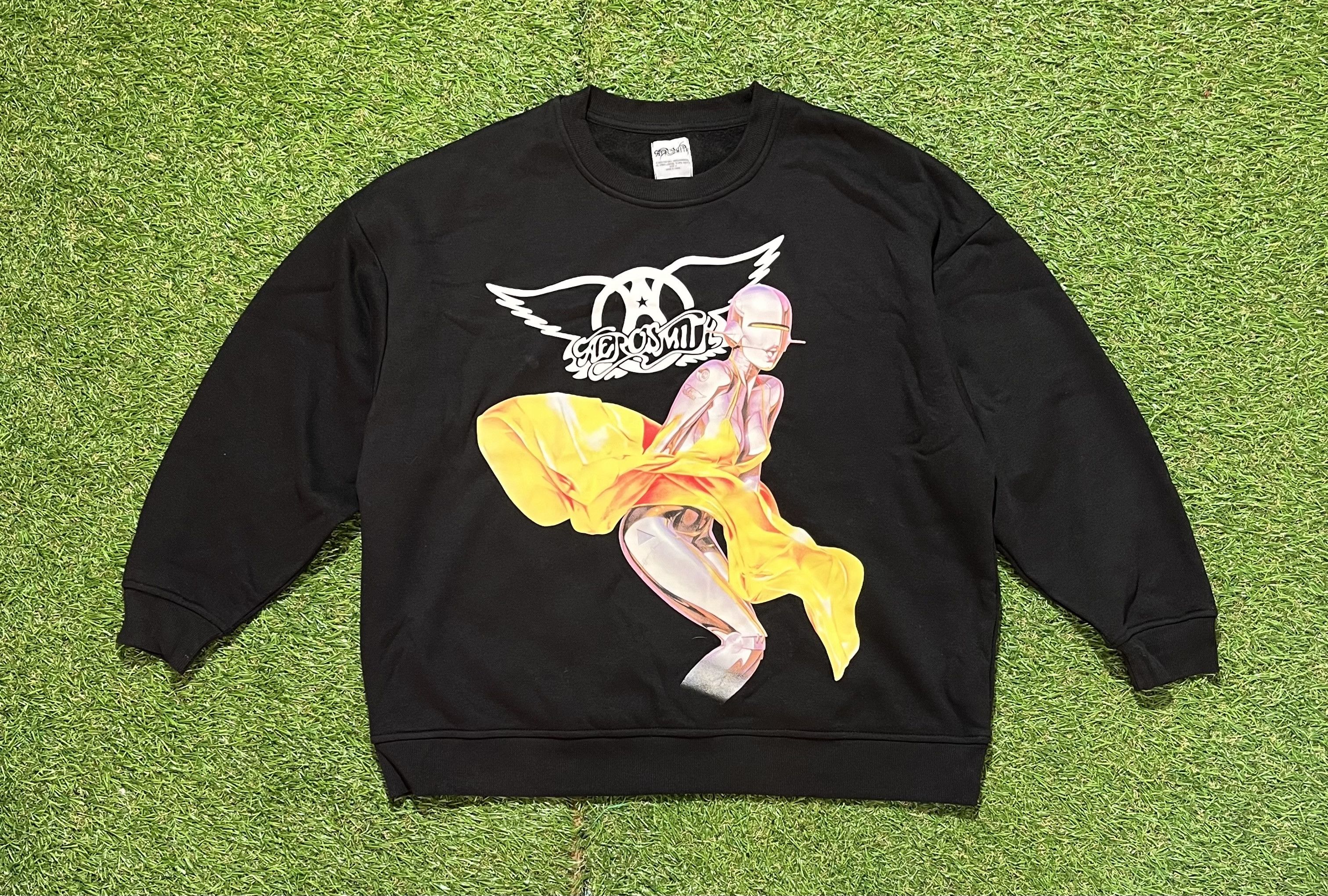 Aerosmith sweatshirt on sale