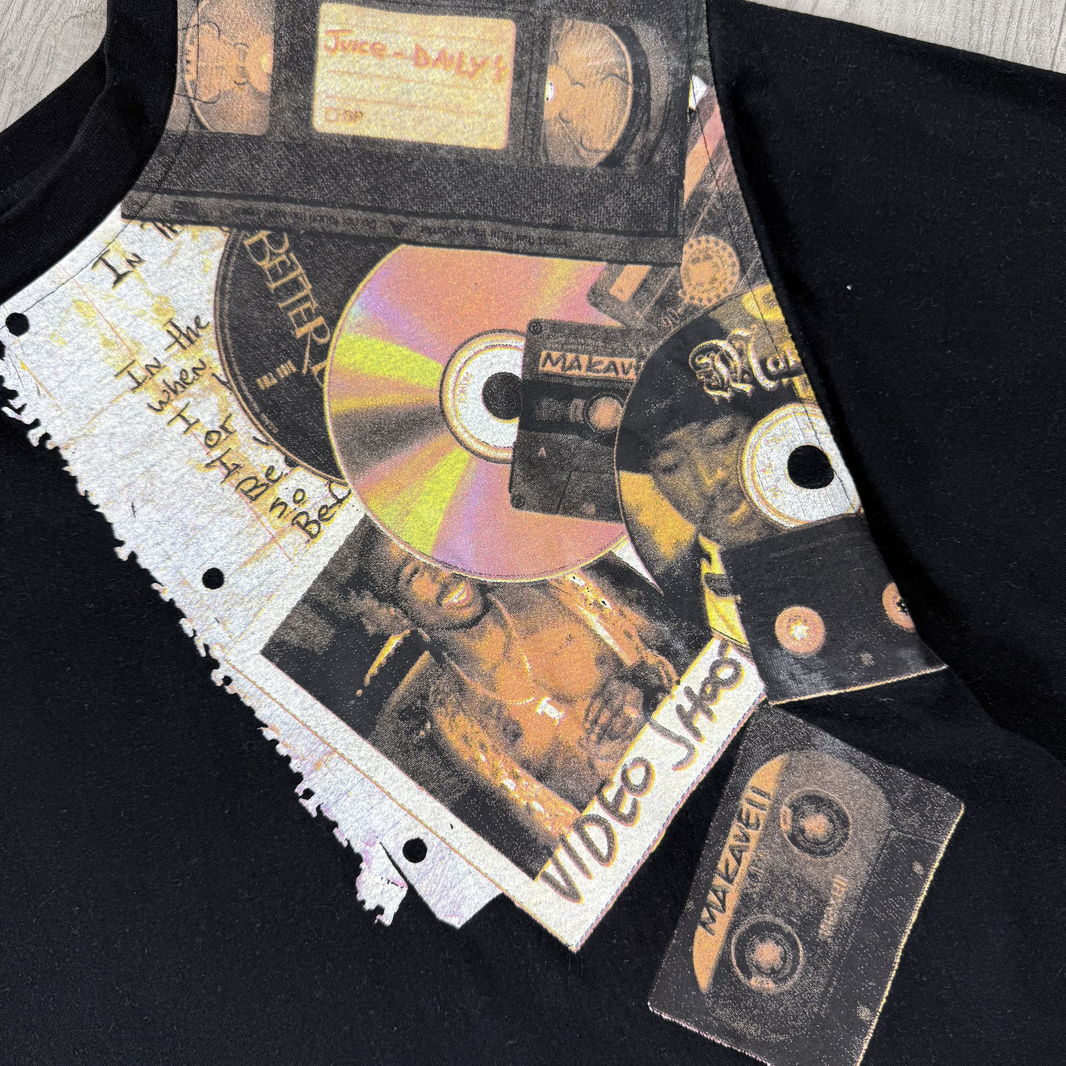 Makaveli Vintage Makaveli 2Pac Tupac Graphic Black Oversize Tee Shirt Size US L / EU 52-54 / 3 - 7 Thumbnail